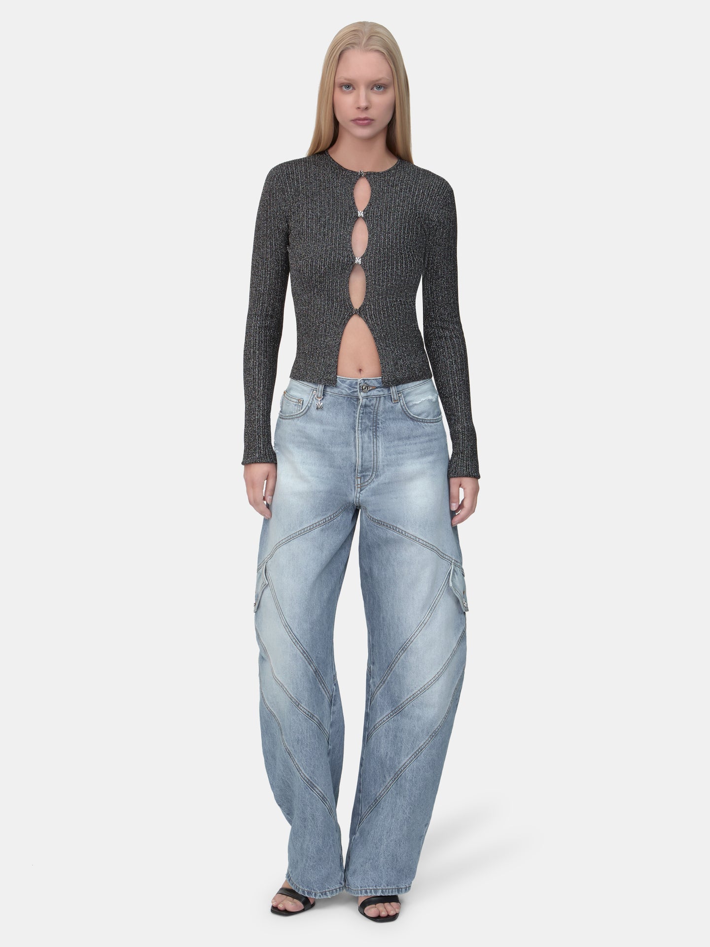 MUJER - JEAN PANEADO PARA MUJER - Azul índigo