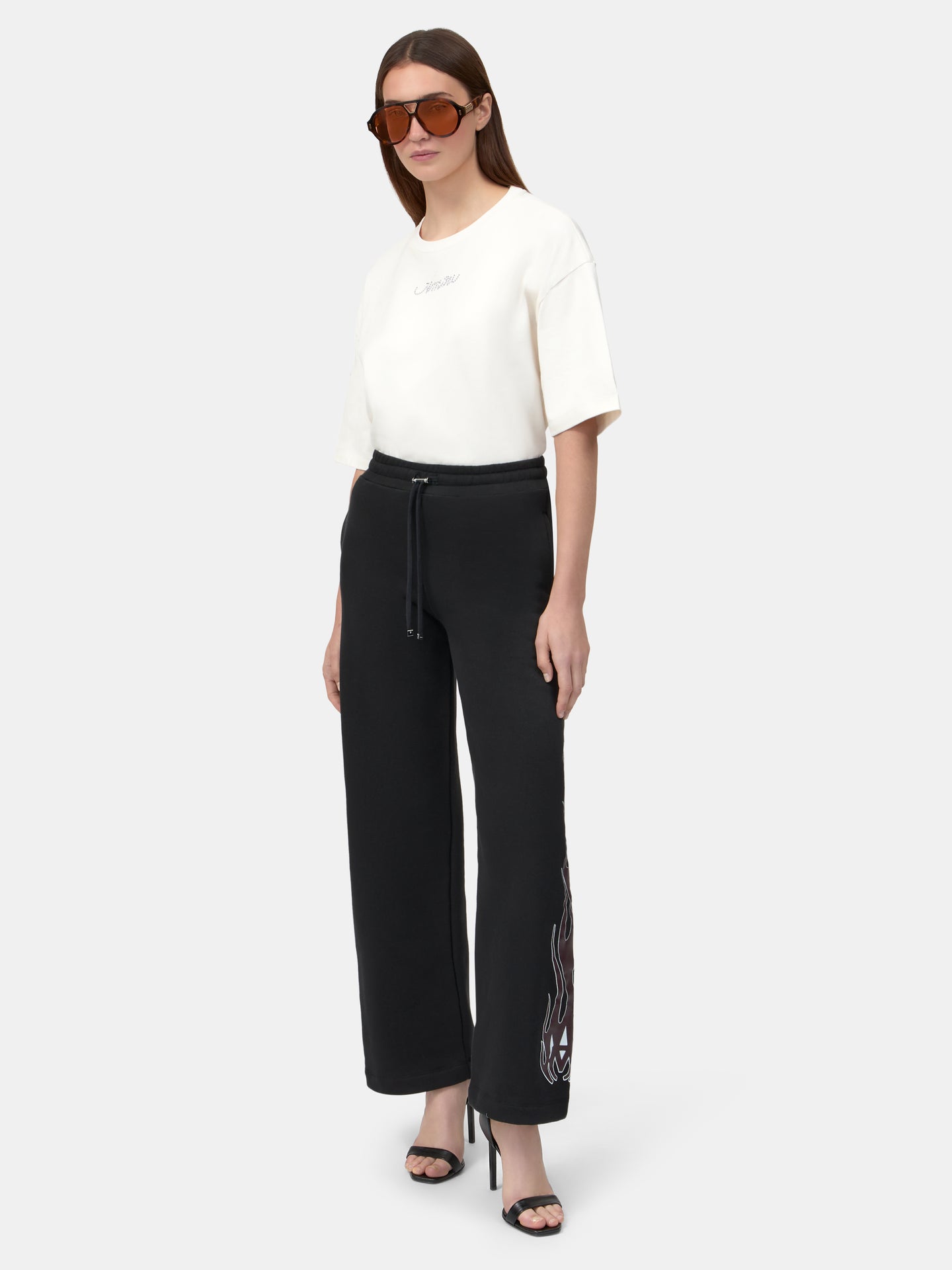 MUJER - PANTALÓN DE ENTRENAMIENTO MA FLAMES PARA MUJER - Negro