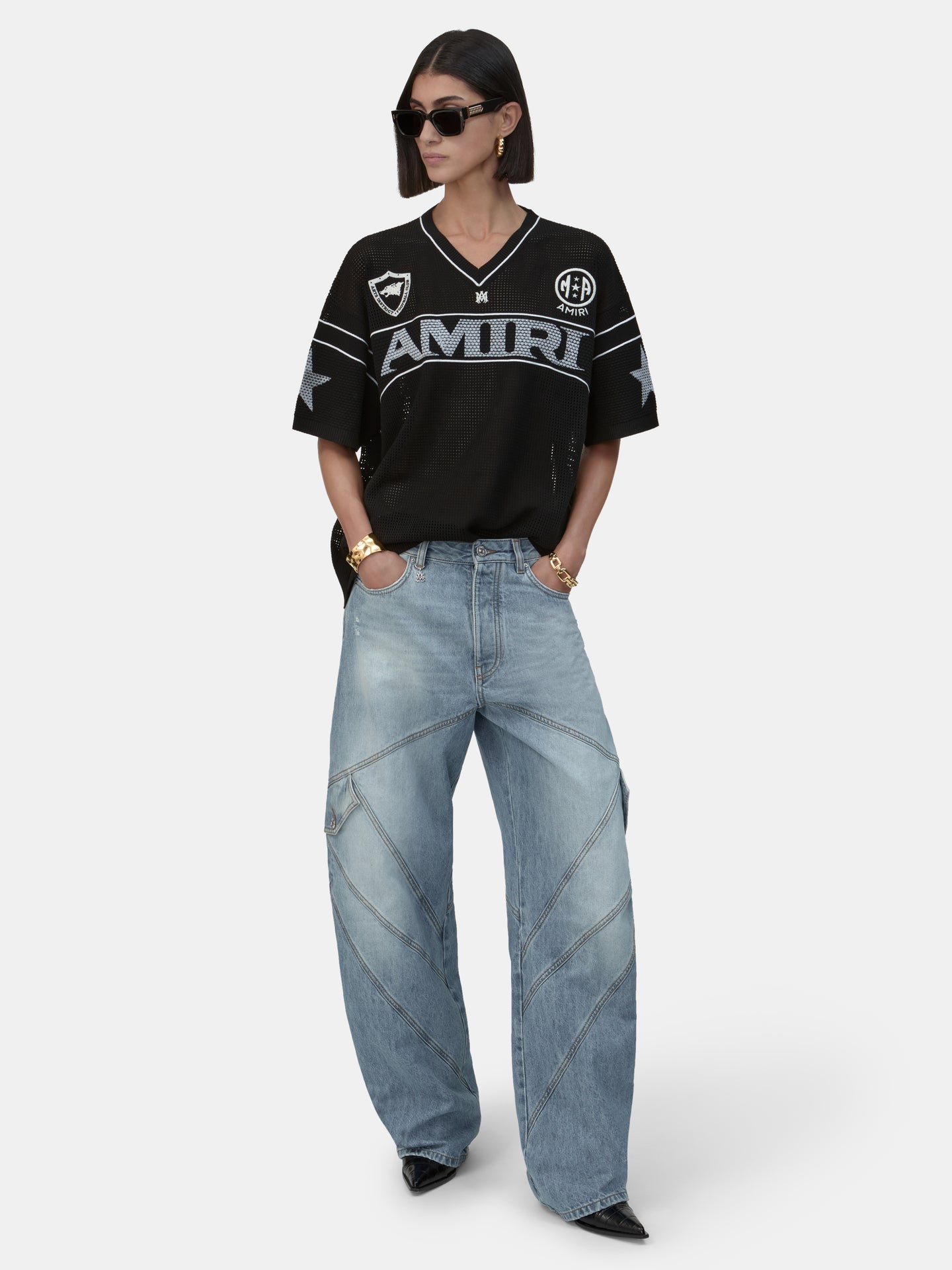 MUJER - CAMISETA AMIRI SPORT PARA MUJER - Negro