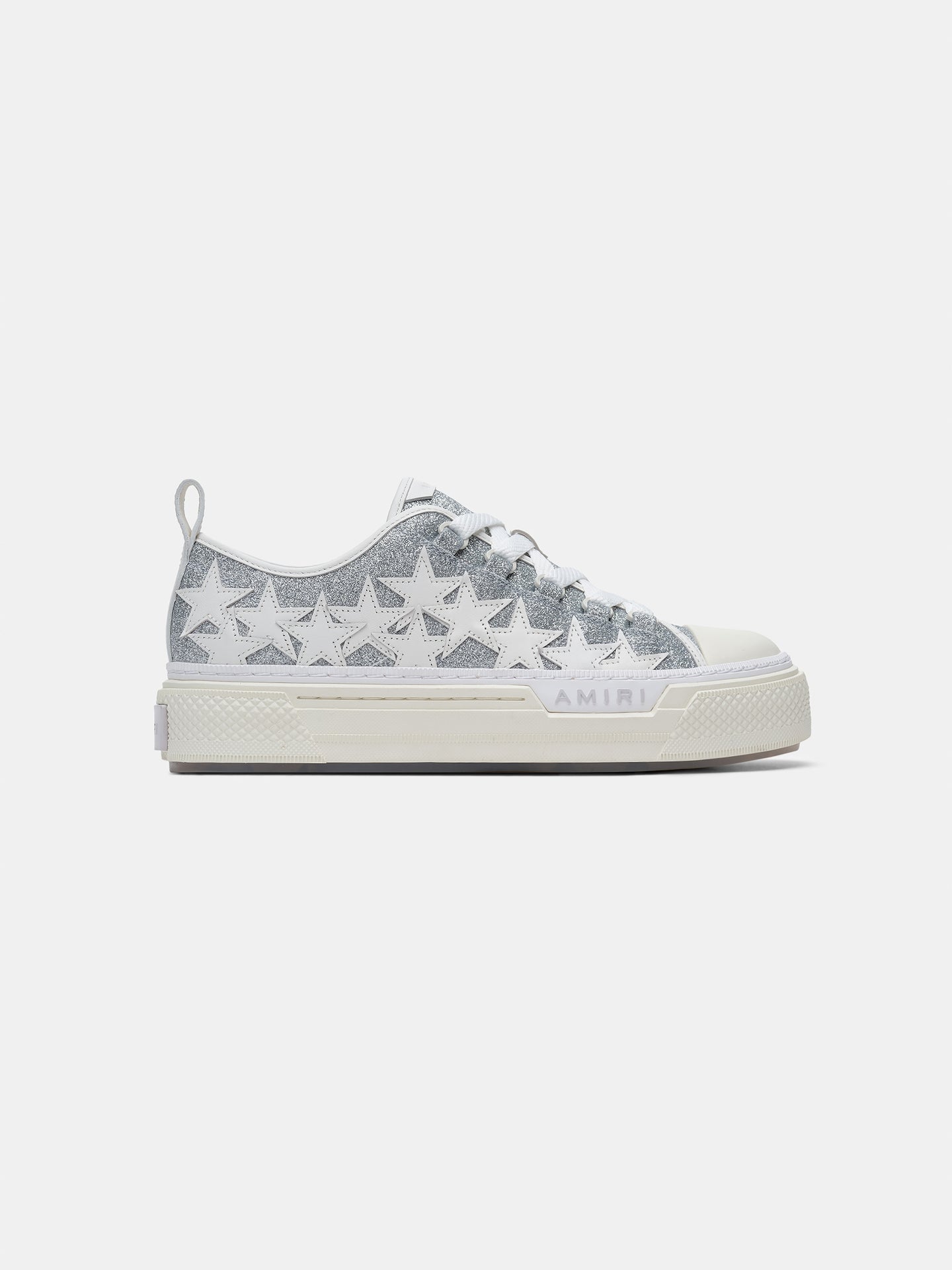 MUJER - ZAPATILLAS DE TACÓN BAJAS GLITTER STARS - Plata