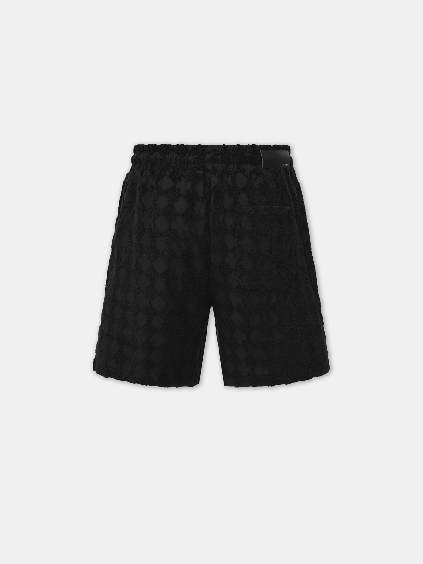 SHORT DE TOALLA MA QUAD - Negro