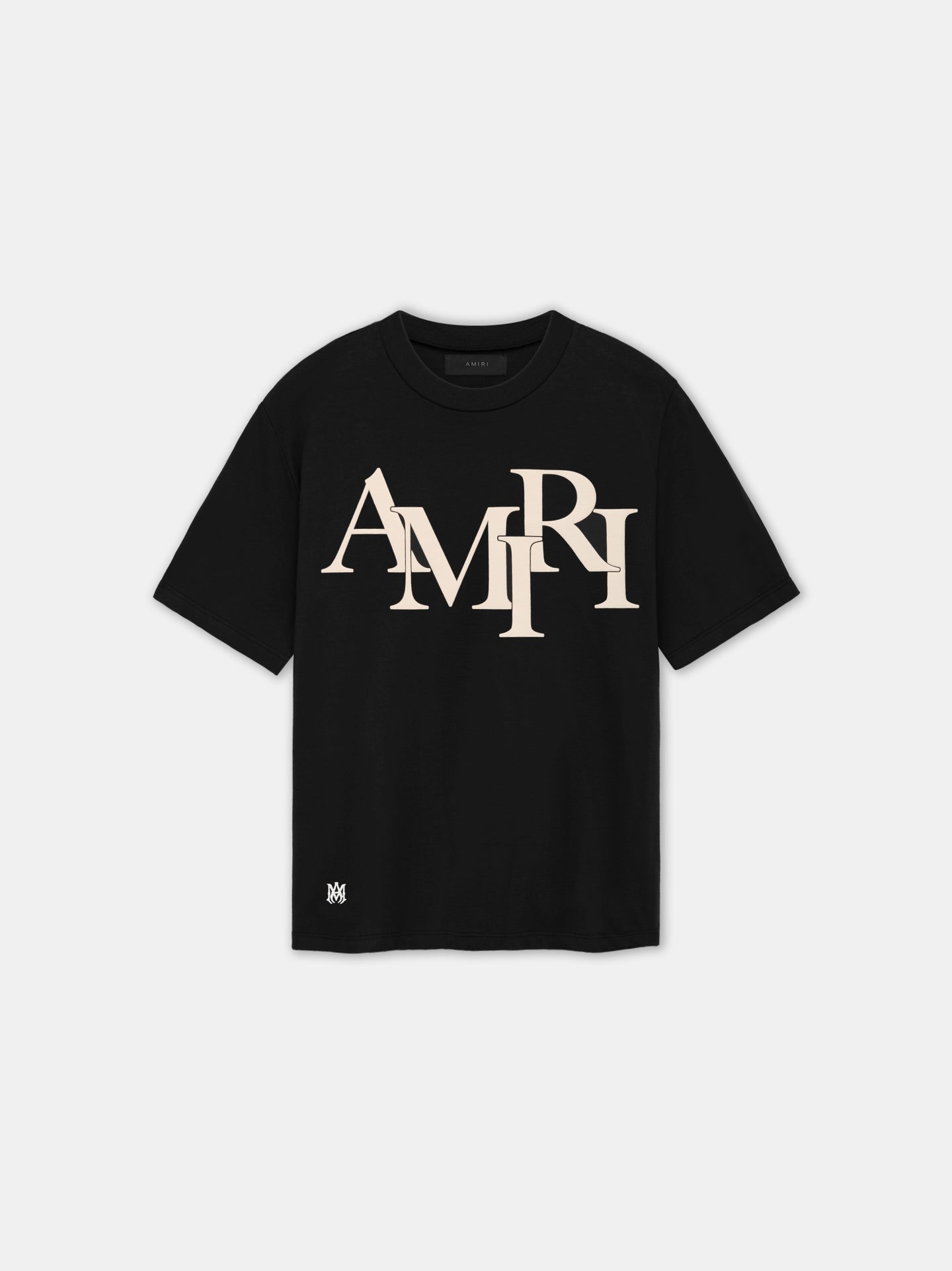 CAMISETA AMIRI STAGGERED - Negro