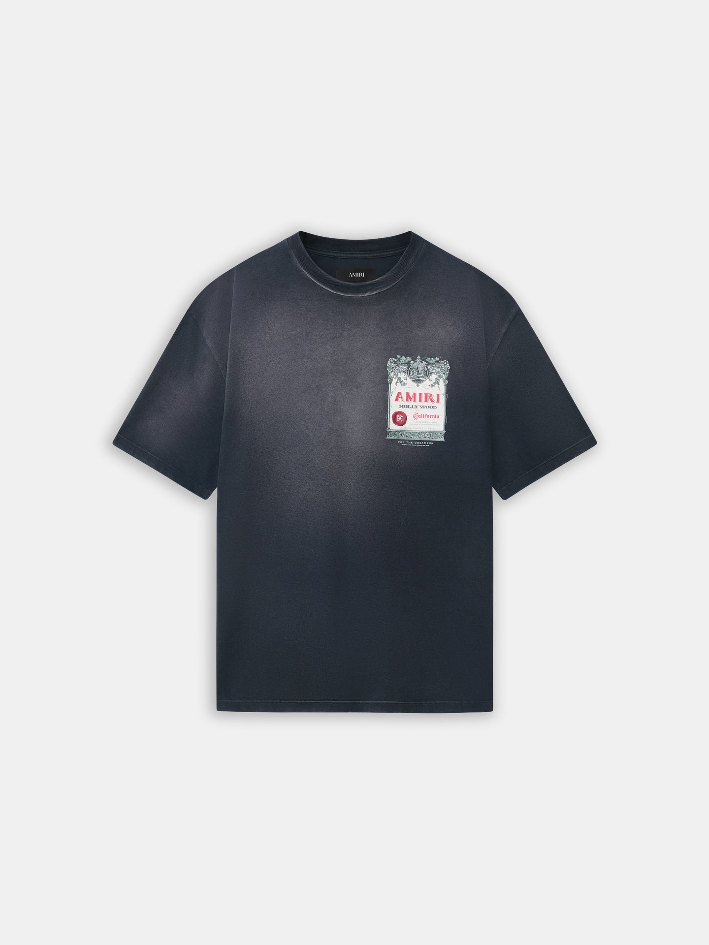 CAMISETA CHATEAU STAMP OVERSIZE - Negro