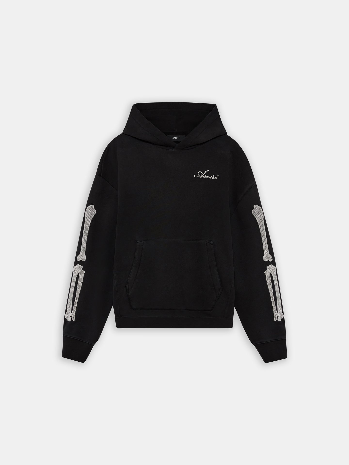 BONES OVERSIZED HOODIE - Negro
