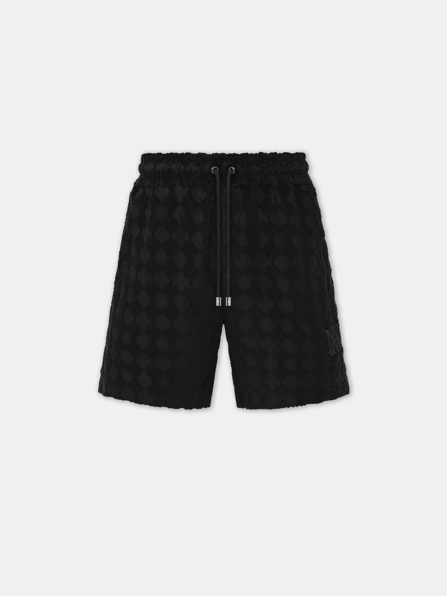 SHORT DE TOALLA MA QUAD - Negro