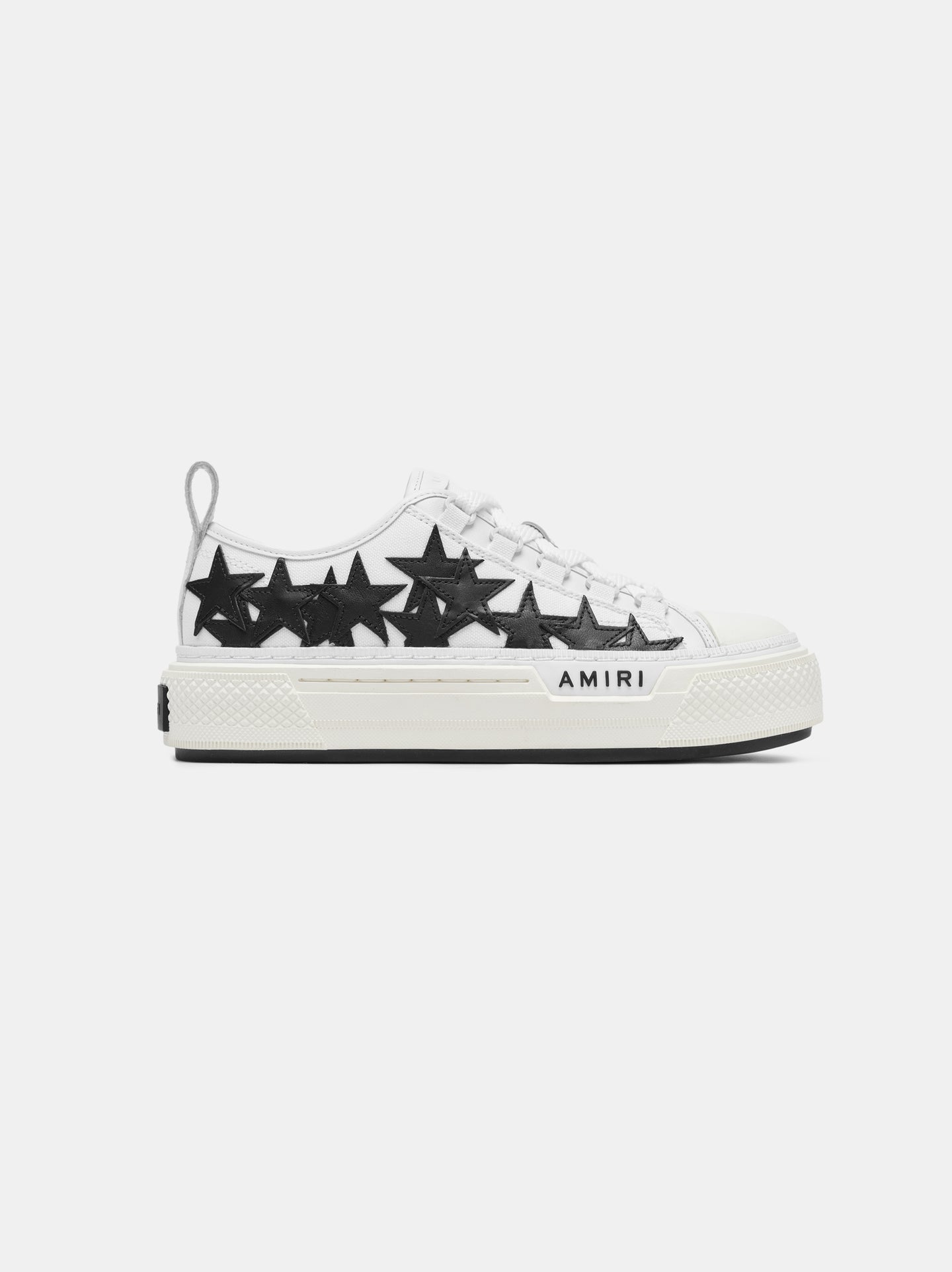 MUJER - WOMEN'S STARS COURT LOW - BLANCO/NEGRO
