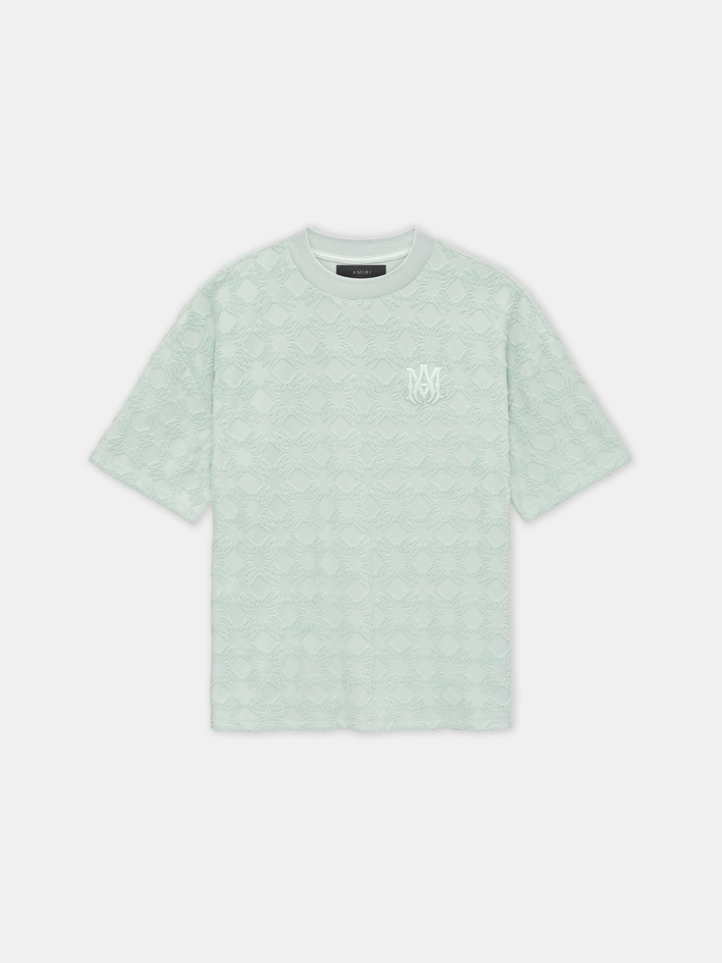 CAMISETA MA QUAD TOWELING OVERSIZED - Mint Pálido