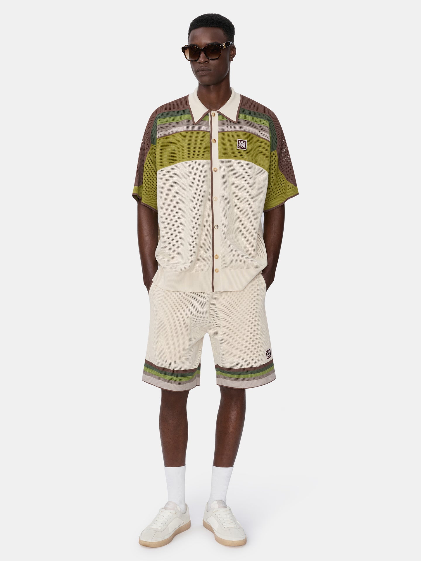 SHORT MA SPORT - Alabastro