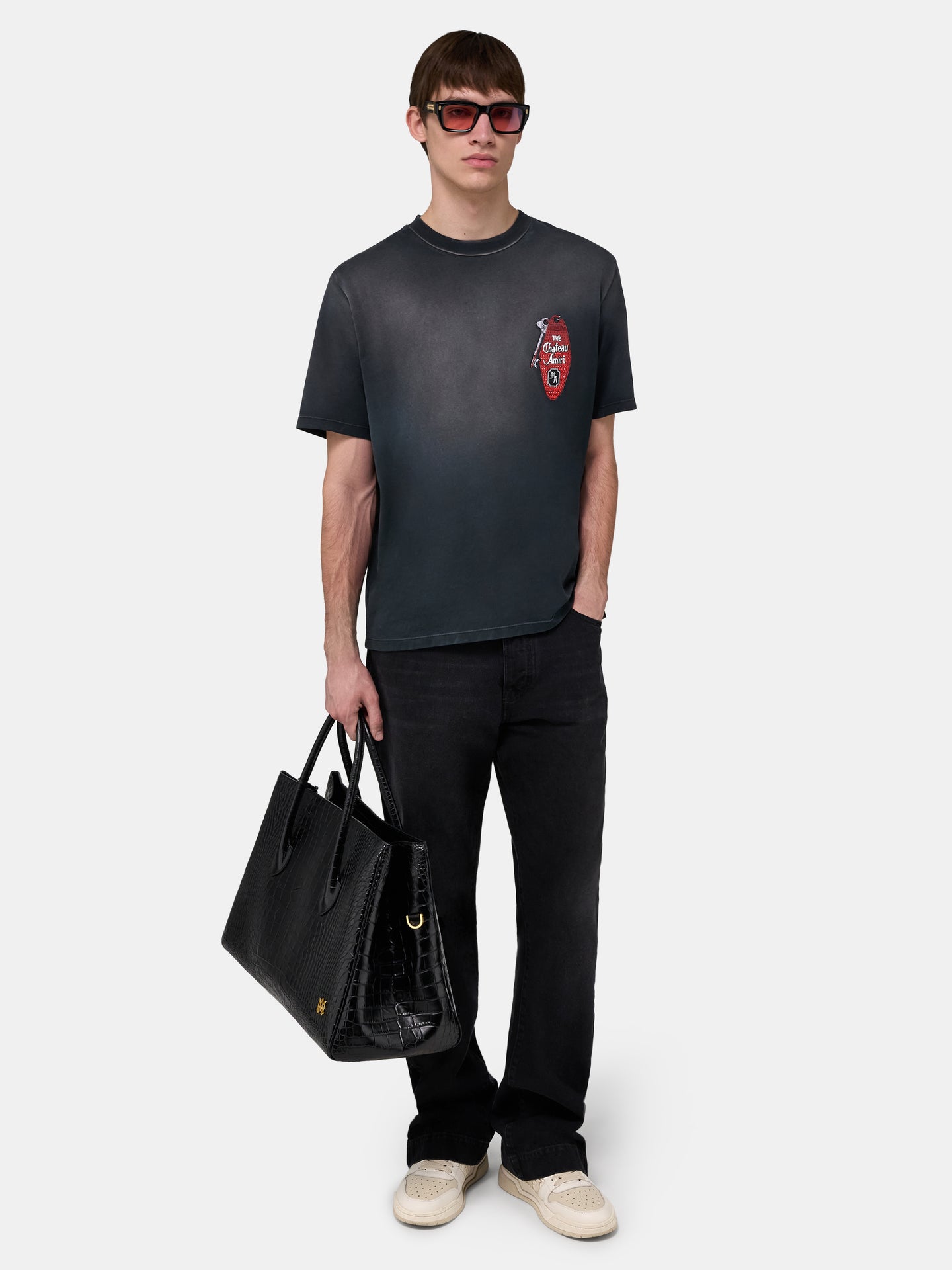 CHATEAU KEYS TEE - Negro