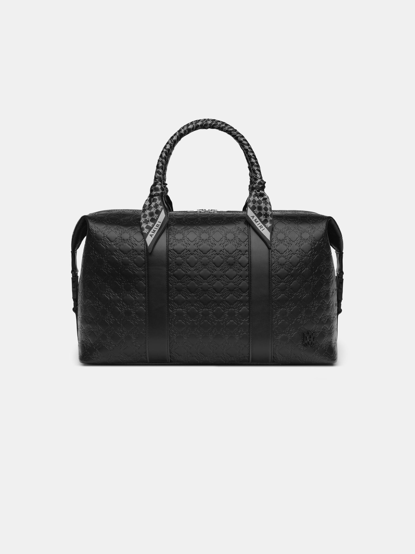 MA QUAD LEATHER DUFFLE BAG - Negro