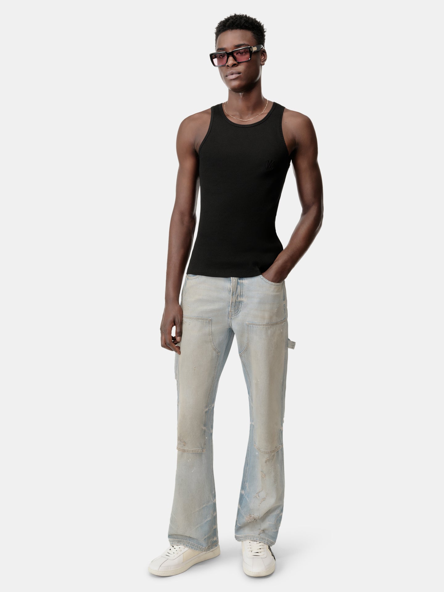 MA TONAL TANK - Negro