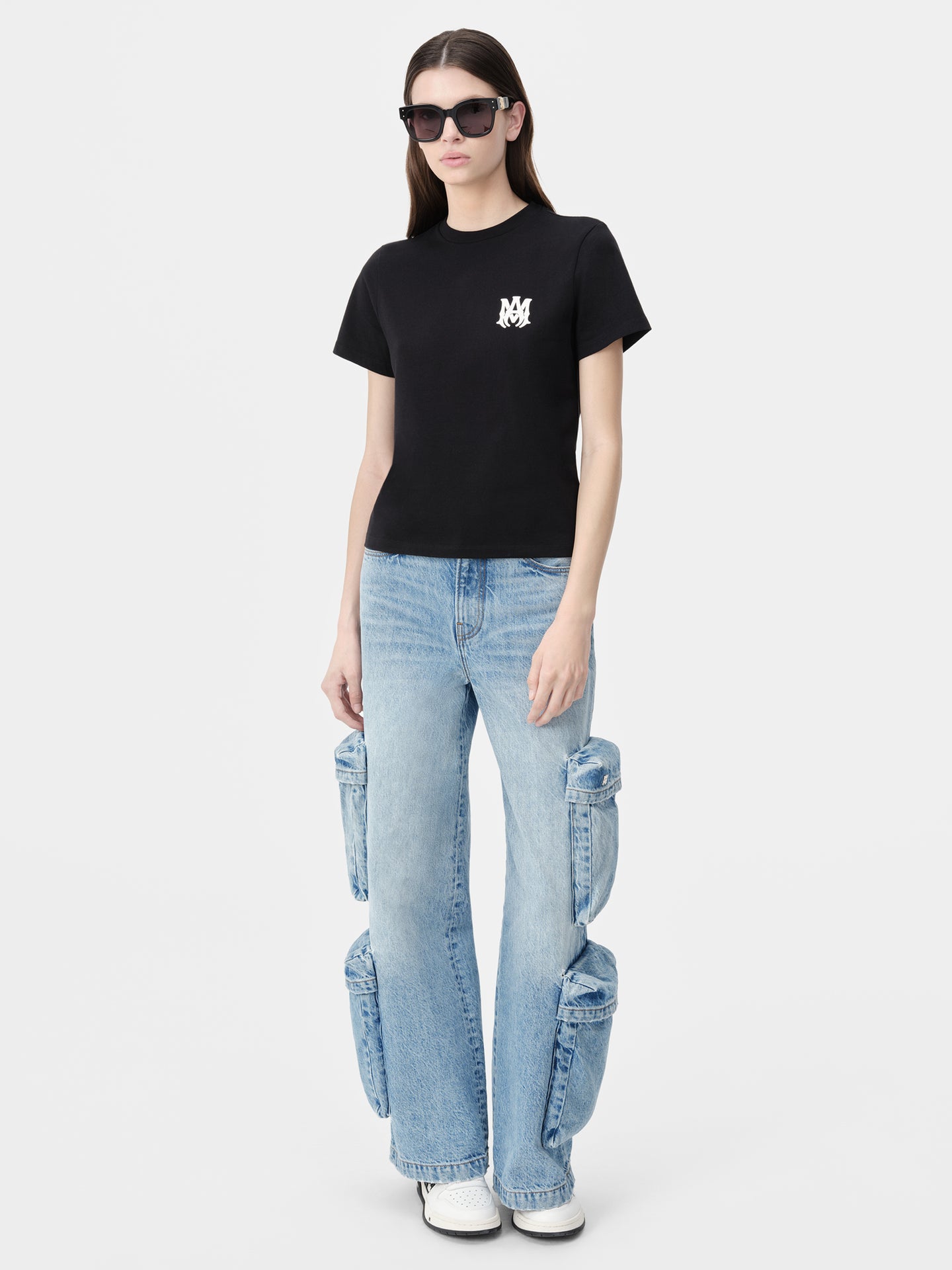 MUJER - CAMISETA CON LOGOTIPO MA CORE PARA MUJER - Negro