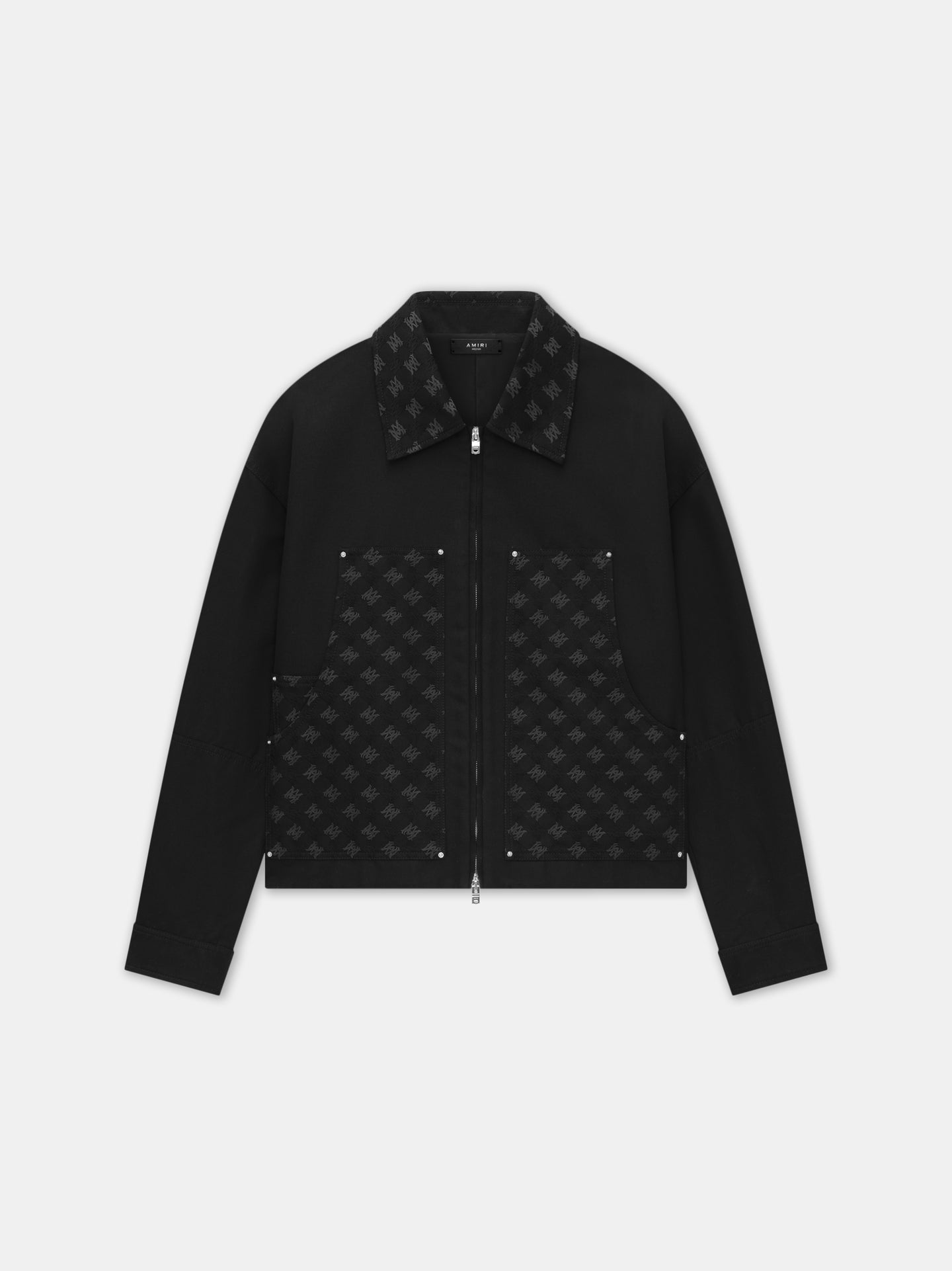 CHAQUETA DE TRABAJO MA QUAD JACQUARD - Negro