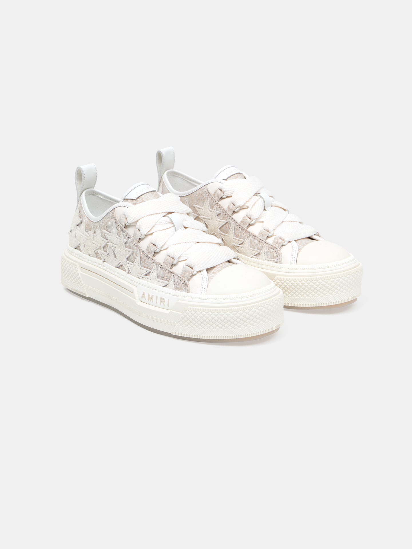 MUJER - ZAPATILLAS MA QUAD STARS COURT LOW - Alabastro