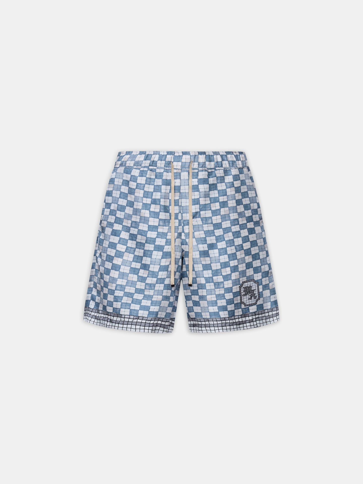 MA SHORT CHECKERED - Acero