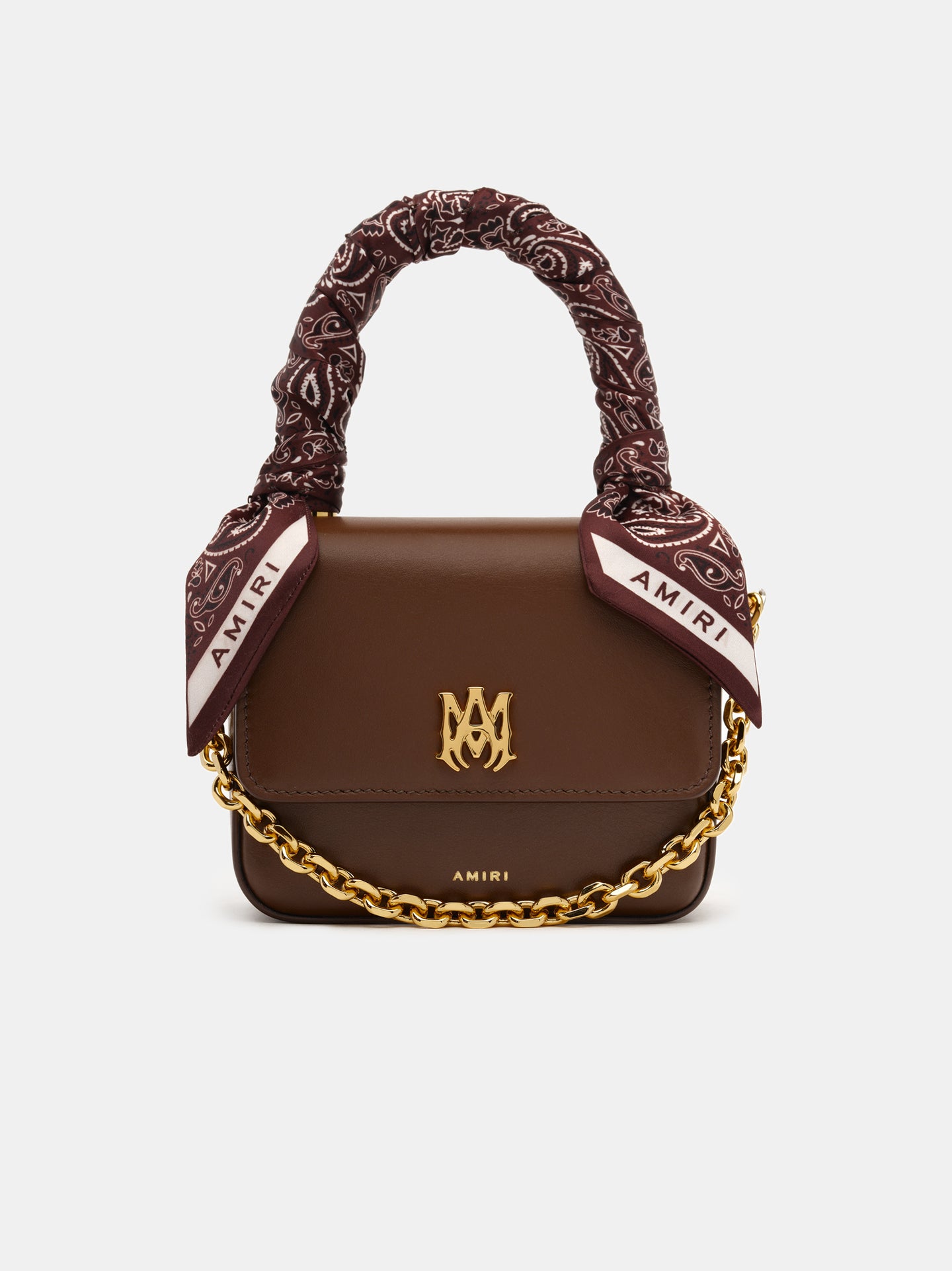 MUJER - BOLSO MICRO MA PARA MUJER CON MANOJO EN CADENA - Marrón