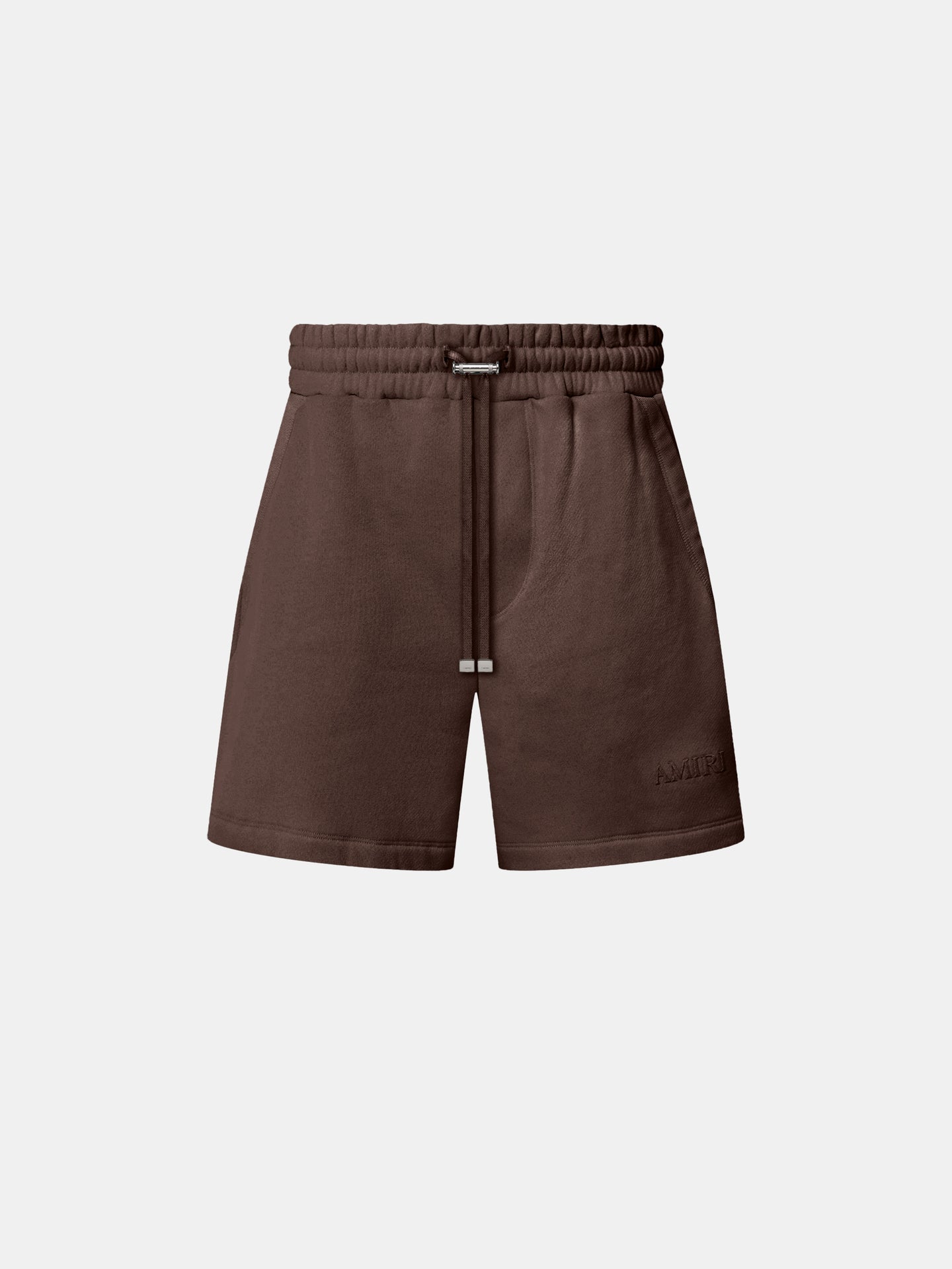 PANTALÓN CORTO EMBROIDERADO AMIRI - MARRÓN NUT