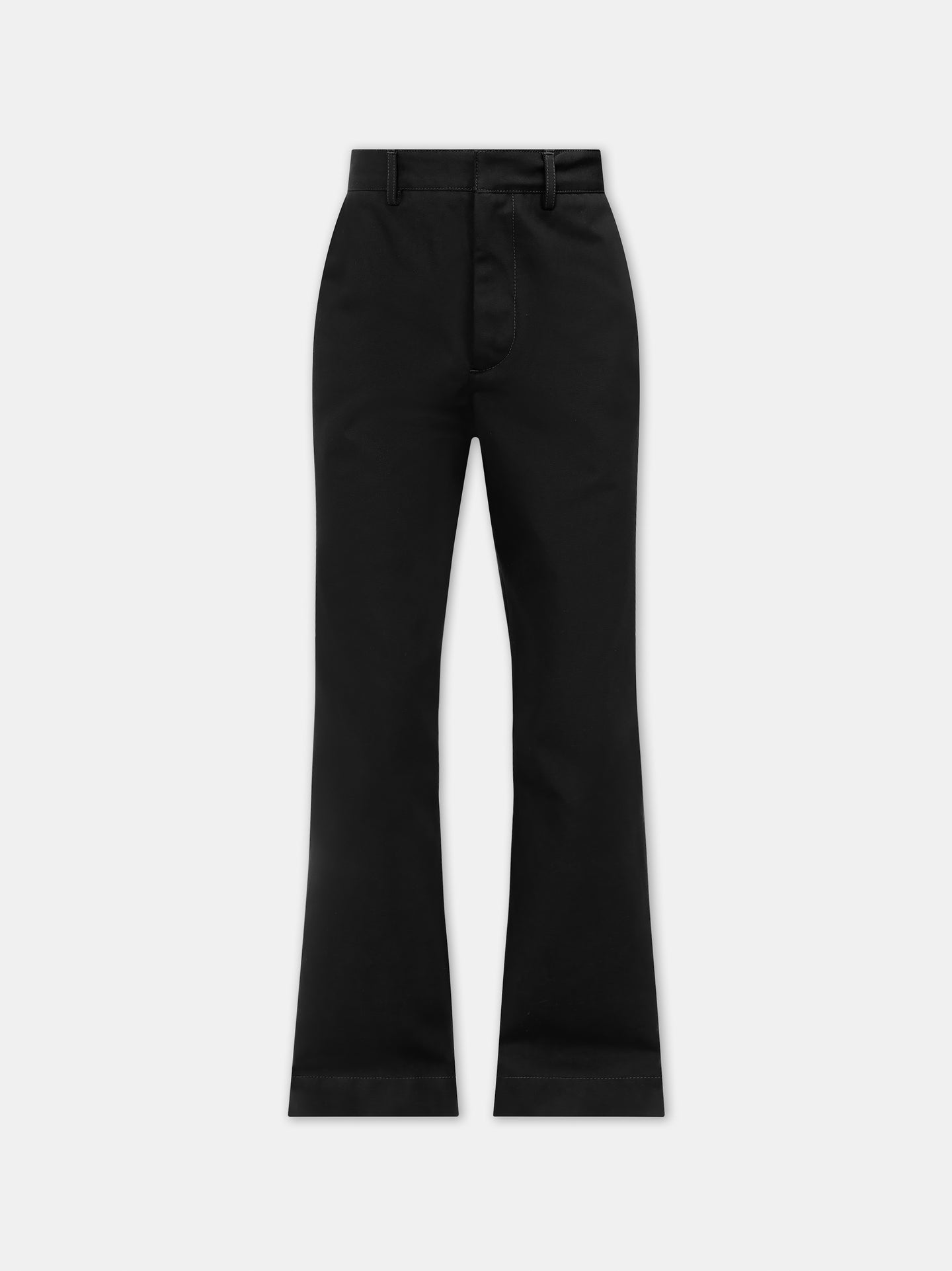 PANTALÓN CHINO KICK FLARE - NEGRO