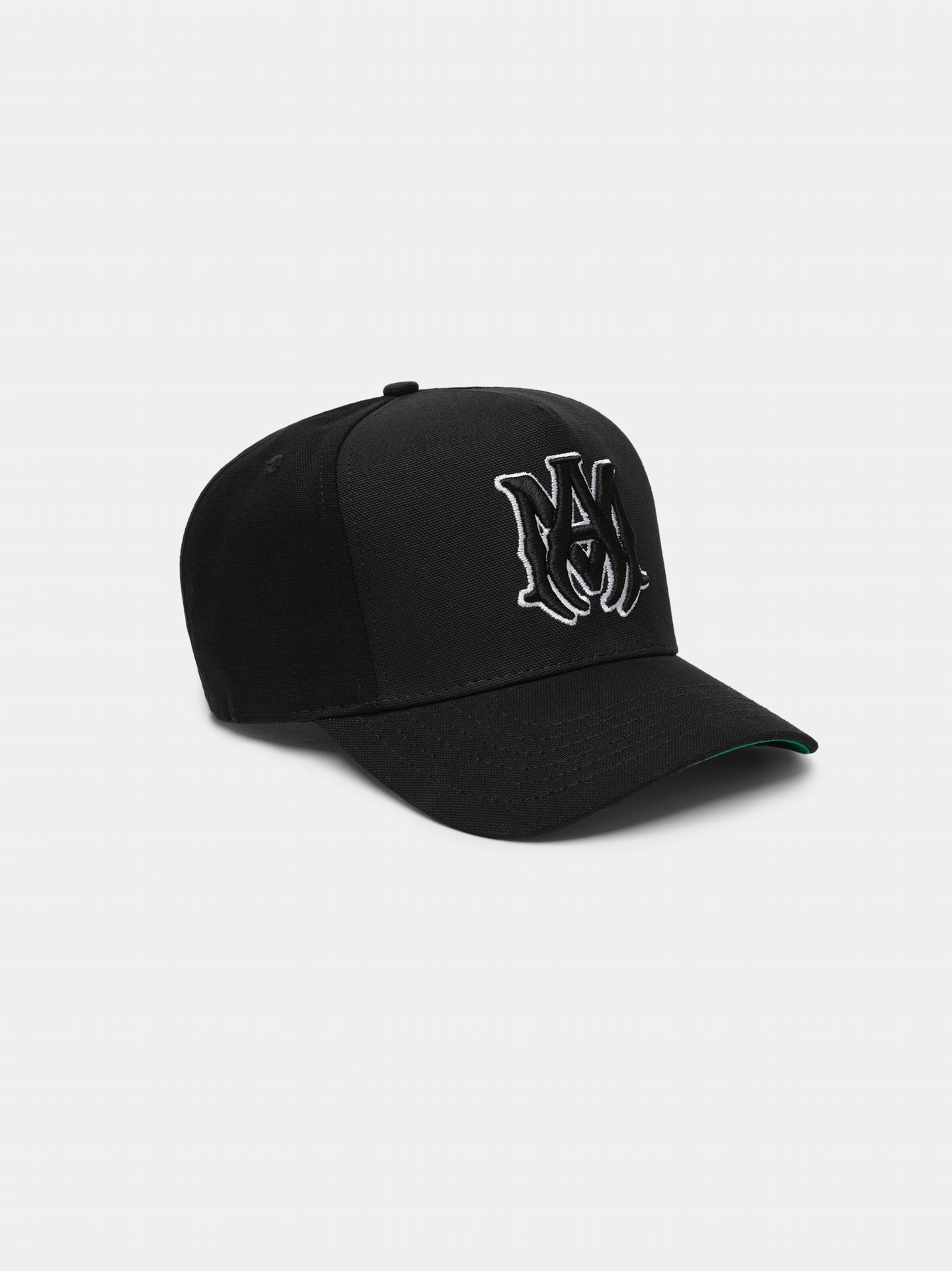 MA STAGGERED AMIRI FULL CANVAS HAT - Negro Negro