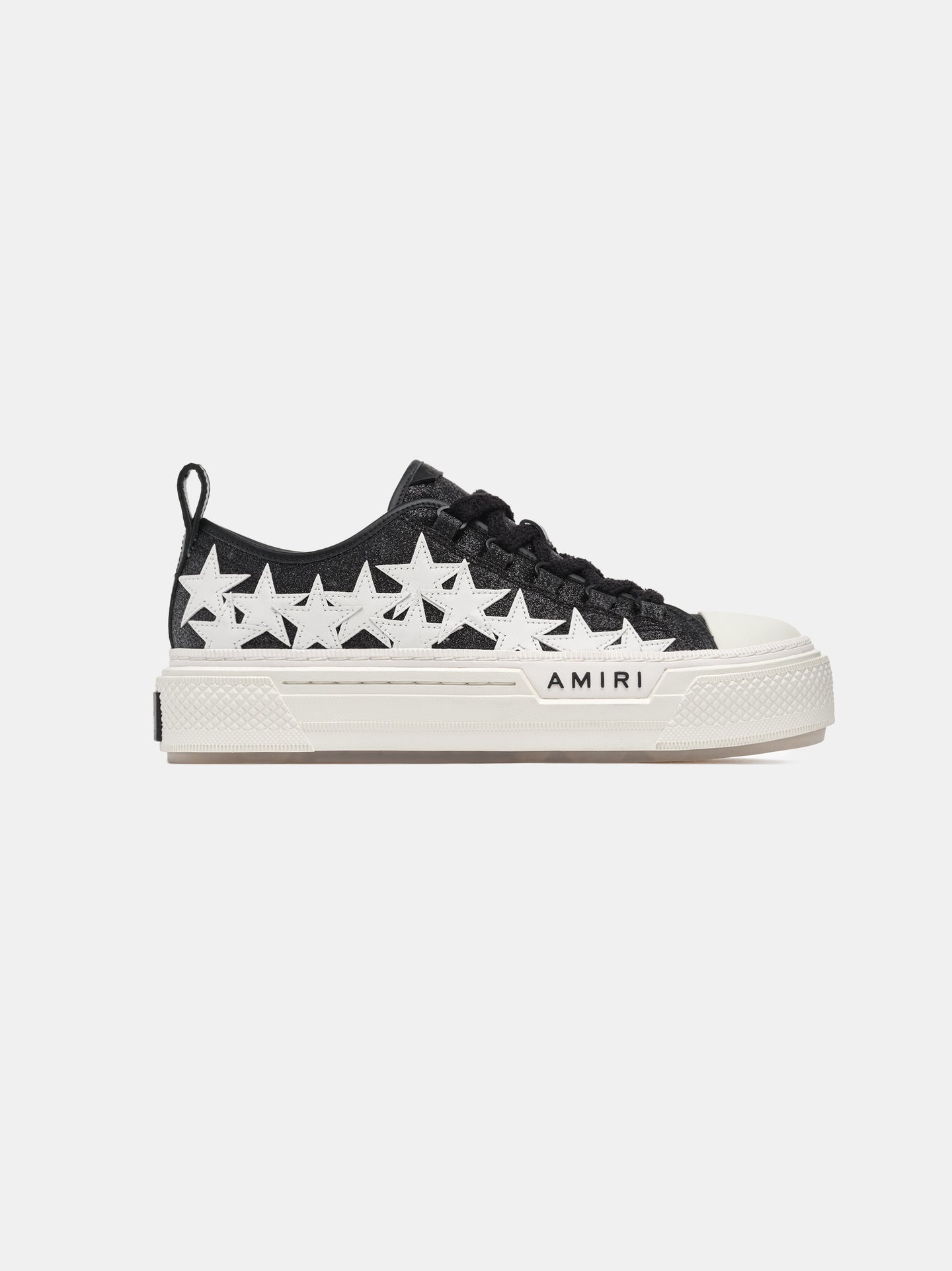 MUJER - ZAPATILLAS GLITTER STARS COURT BAJAS PARA MUJER - Negro