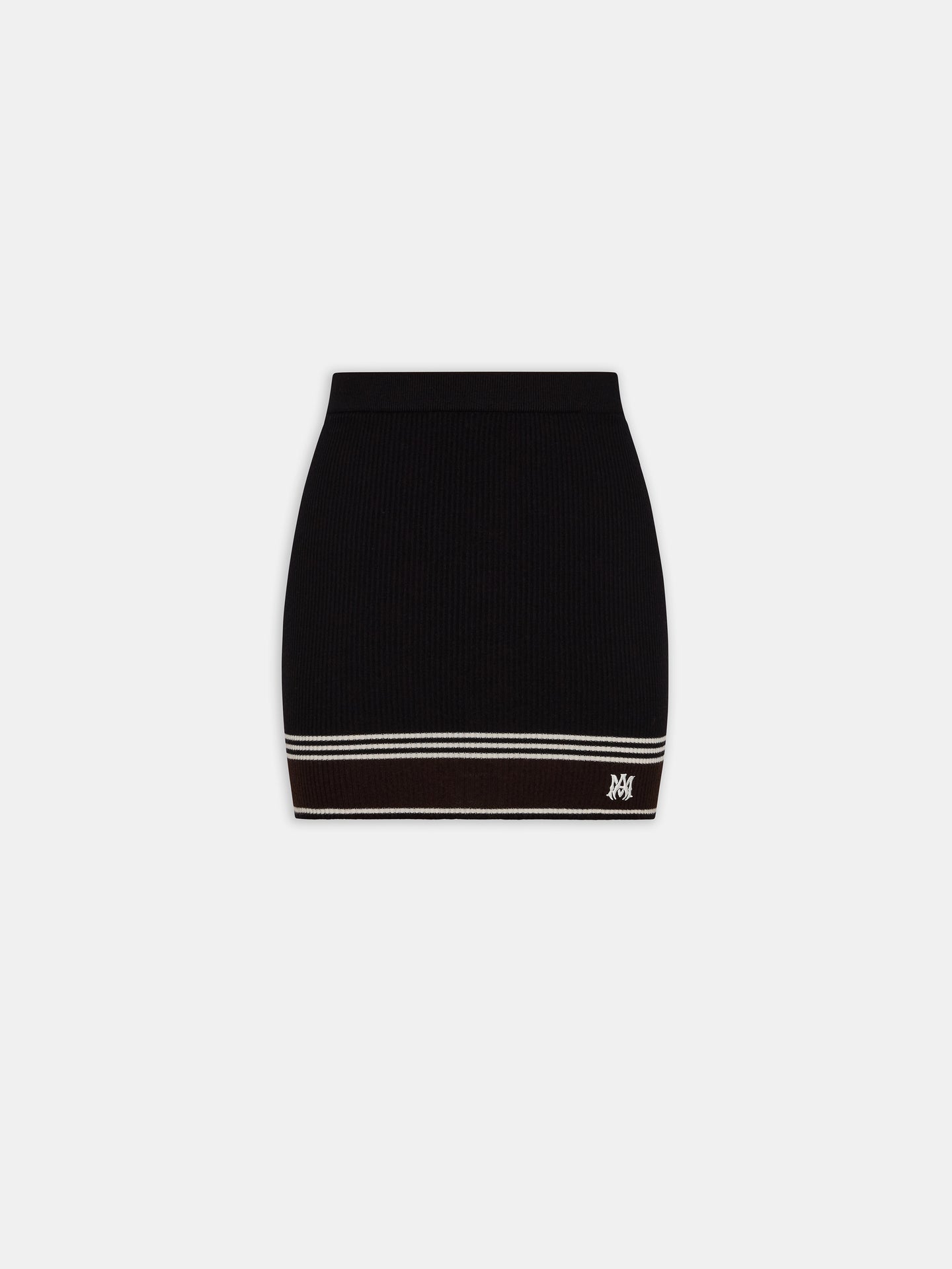 MUJER - MINI FALDA MA STRIPE PARA MUJER - Negro