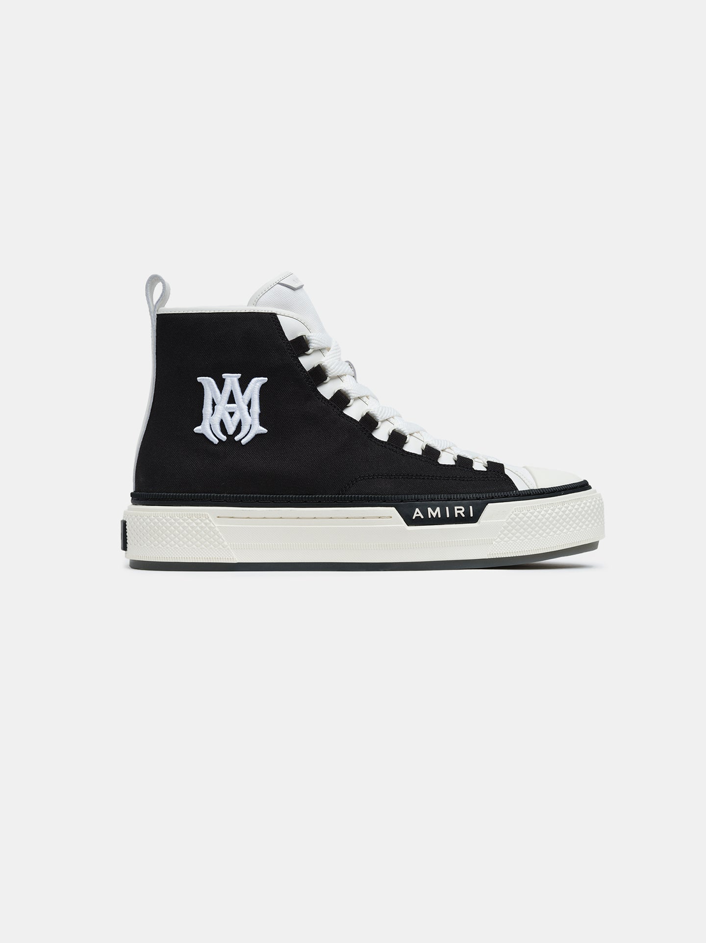 MUJER - ZAPATOS MA COURT HI - Negro/Blanco