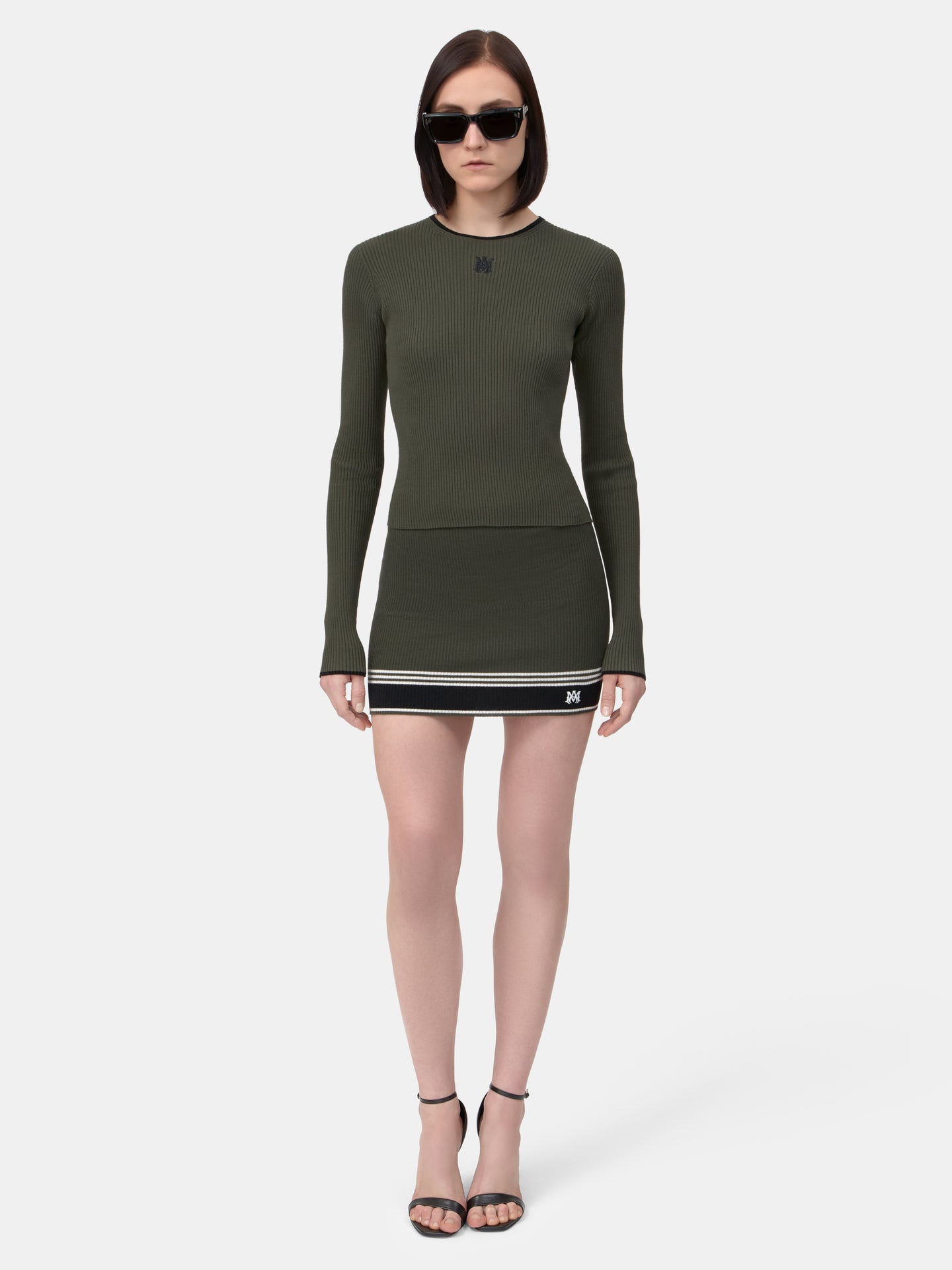 MUJER - CAMISETA DE MANGA LARGA PARA MUJER - Sage Oscuro