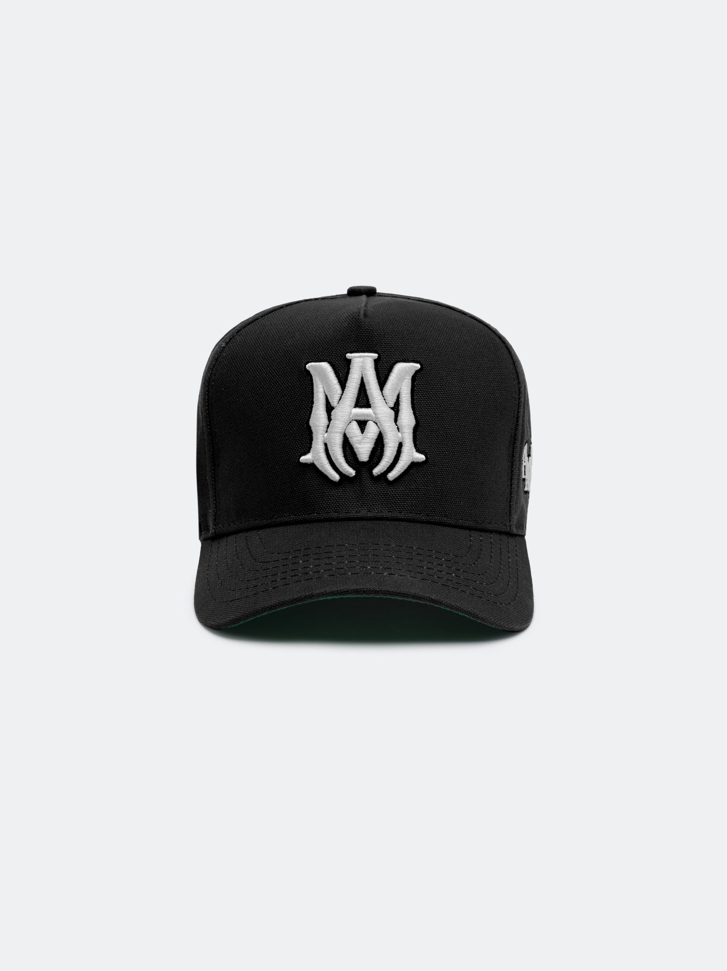 MA STAGGERED AMIRI FULL CANVAS HAT - Negro Blanco
