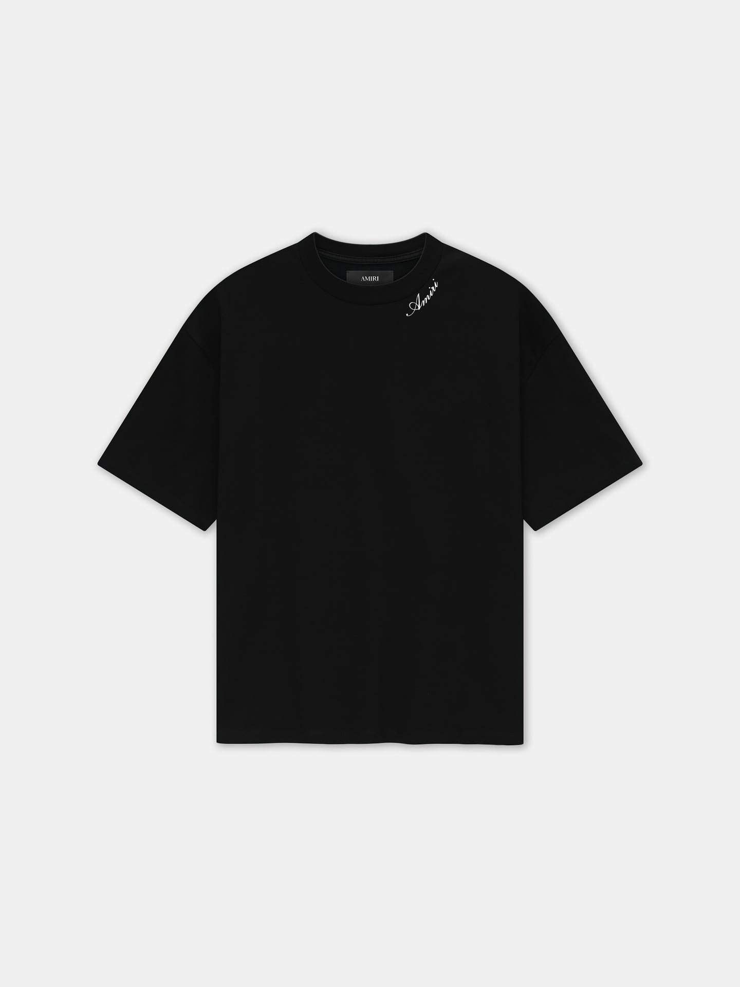 CAMISETA AMIRI SCRIPT SKATER - Negro