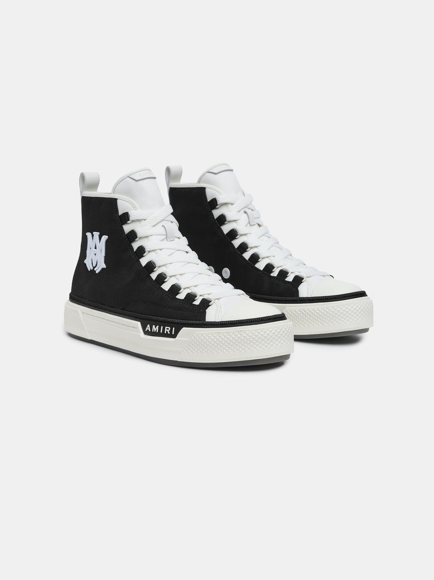 MUJER - ZAPATOS MA COURT HI - Negro/Blanco