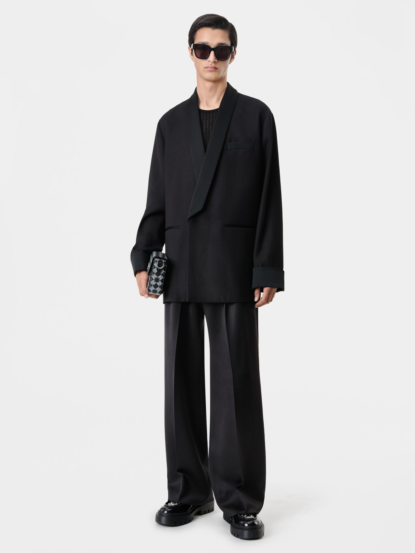 CHAQUETA SMOKING - Negro