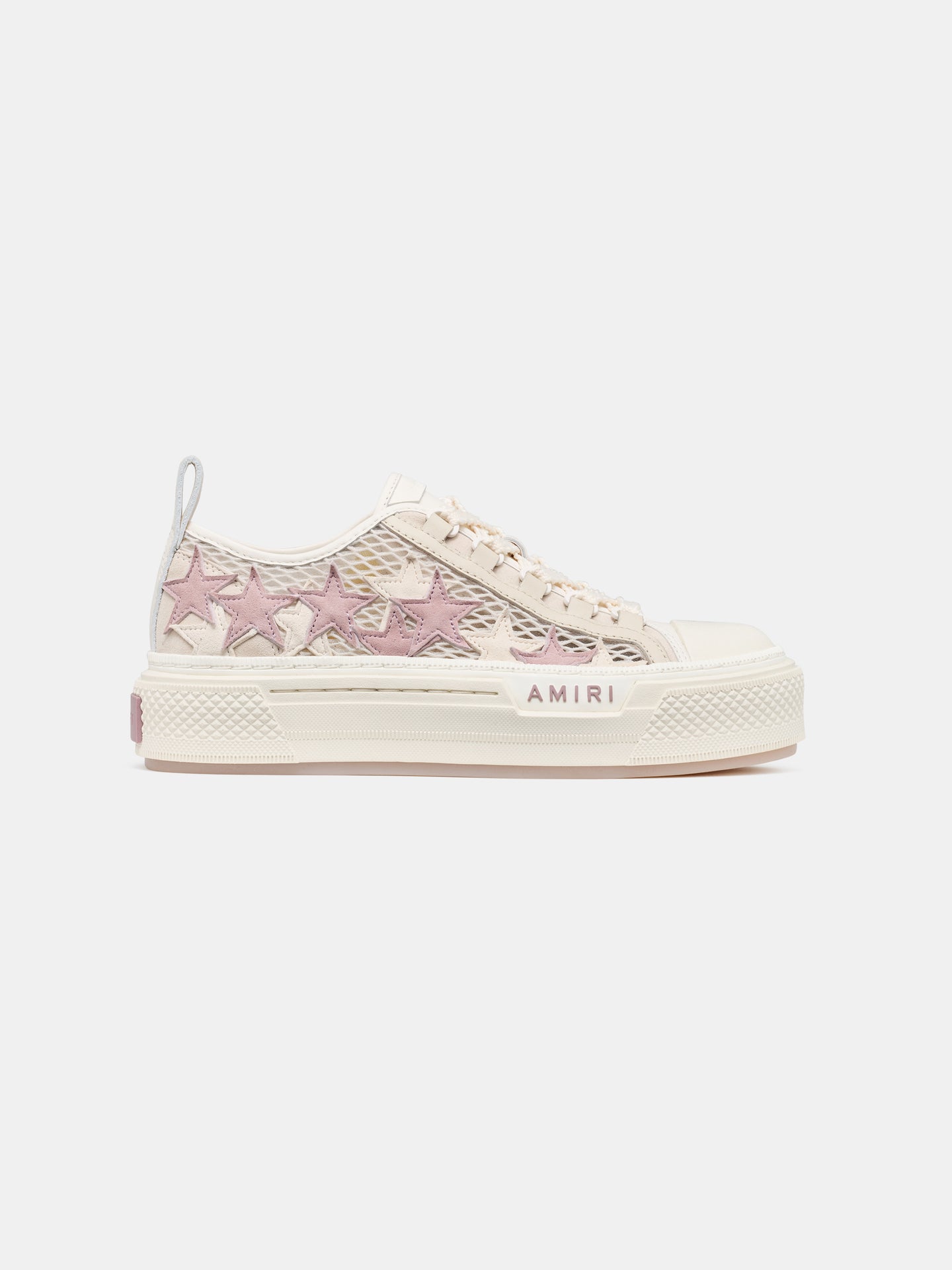 MUJER - ZAPATILLAS MESH STARS COURT BAJAS - Alabastro