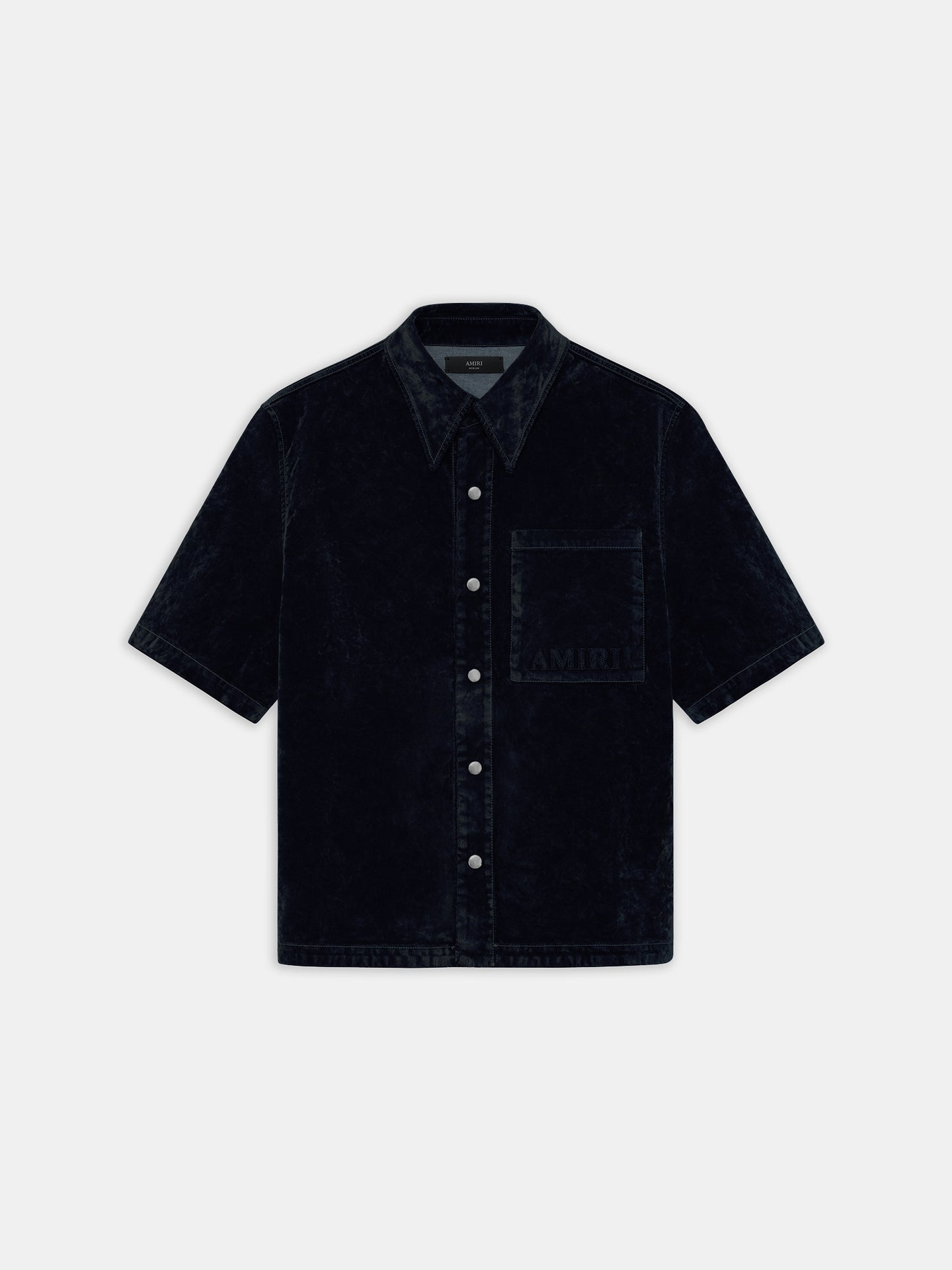 CAMISA DE VELCUTO CAMP - NEGRO