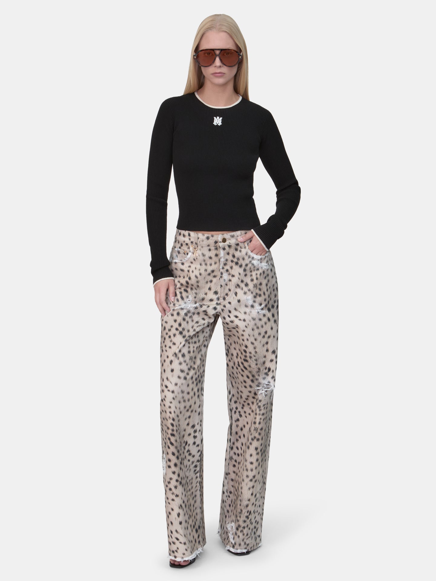 MUJER - JEAN DEER CARPENTER PARA MUJER - Marrón Oscuro