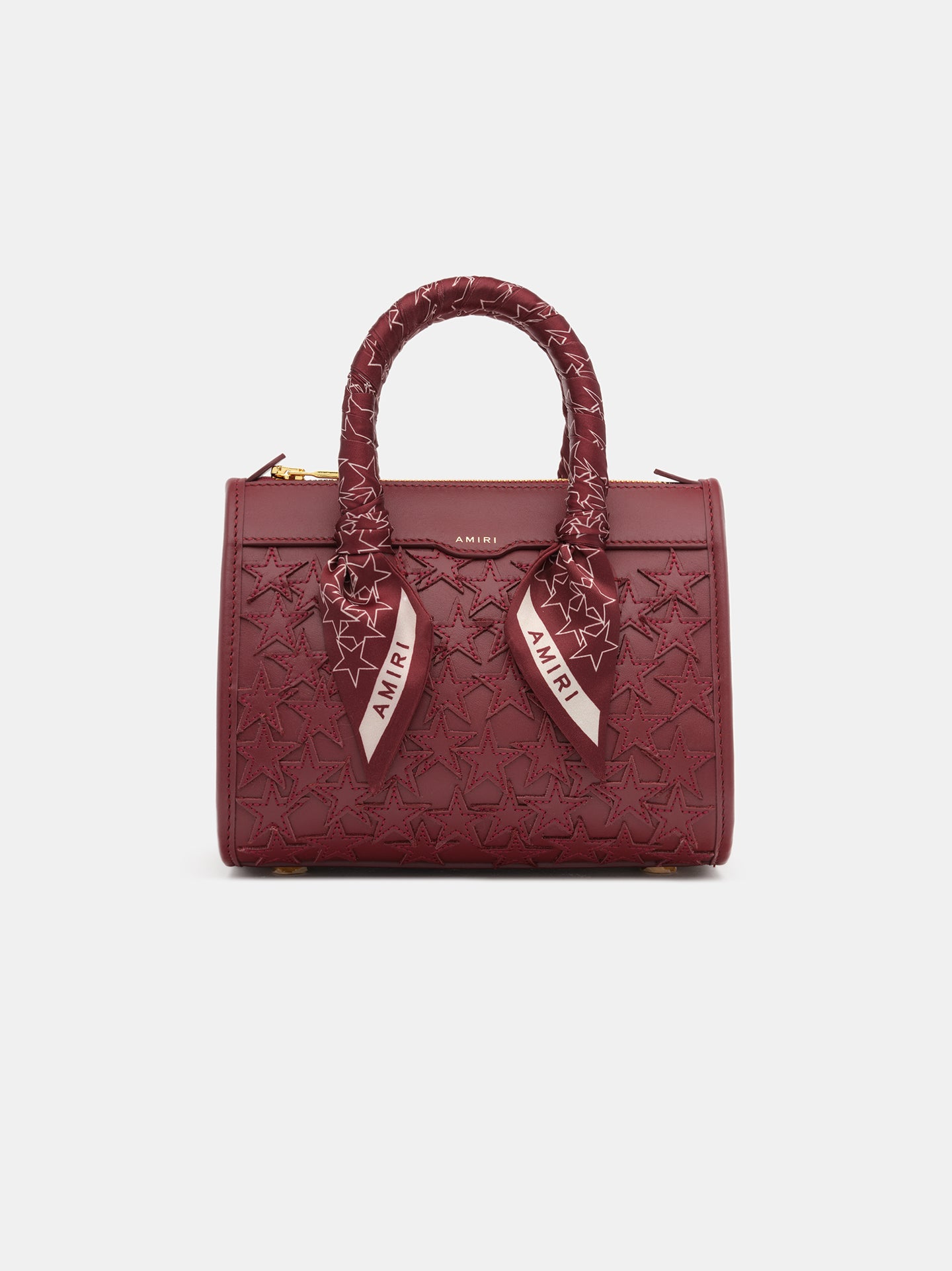 MUJER - BOLSA MICRO TRIÁNGULO ESTRELLAS PARA MUJER - Burdeos