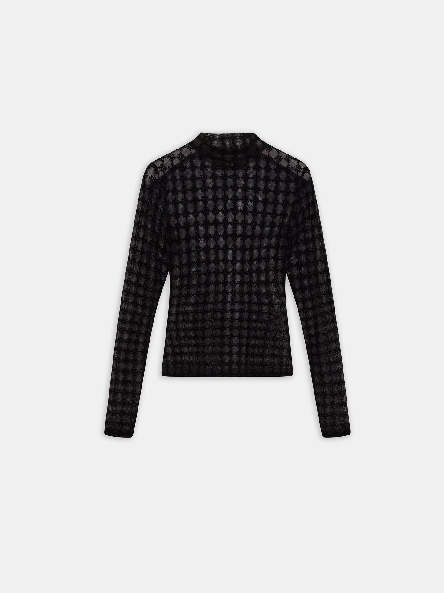 MUJER - TOP MA QUAD FLOCKED PARA MUJER - Negro