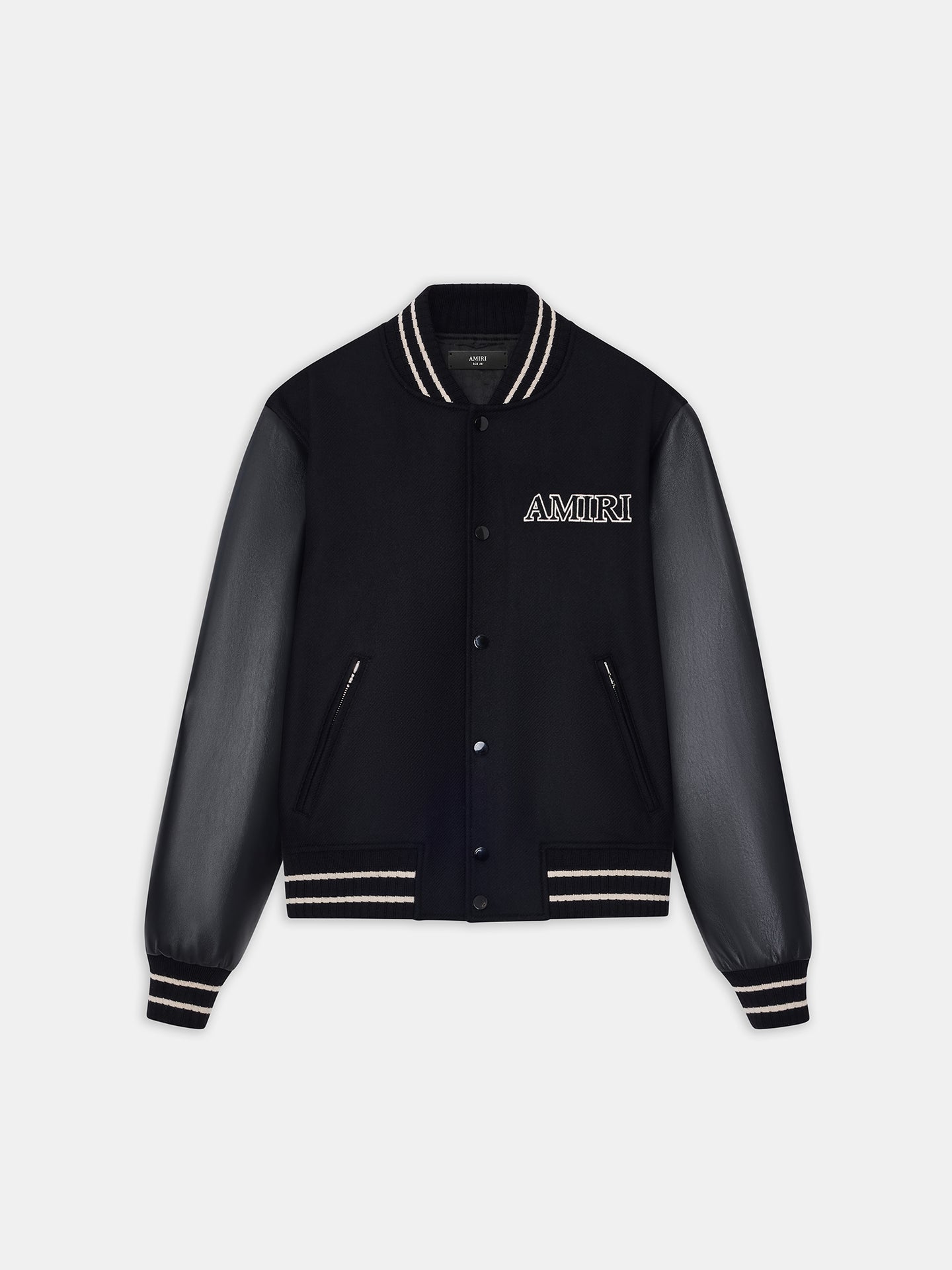 CHAQUETA VARSITY AMIRI - NEGRO