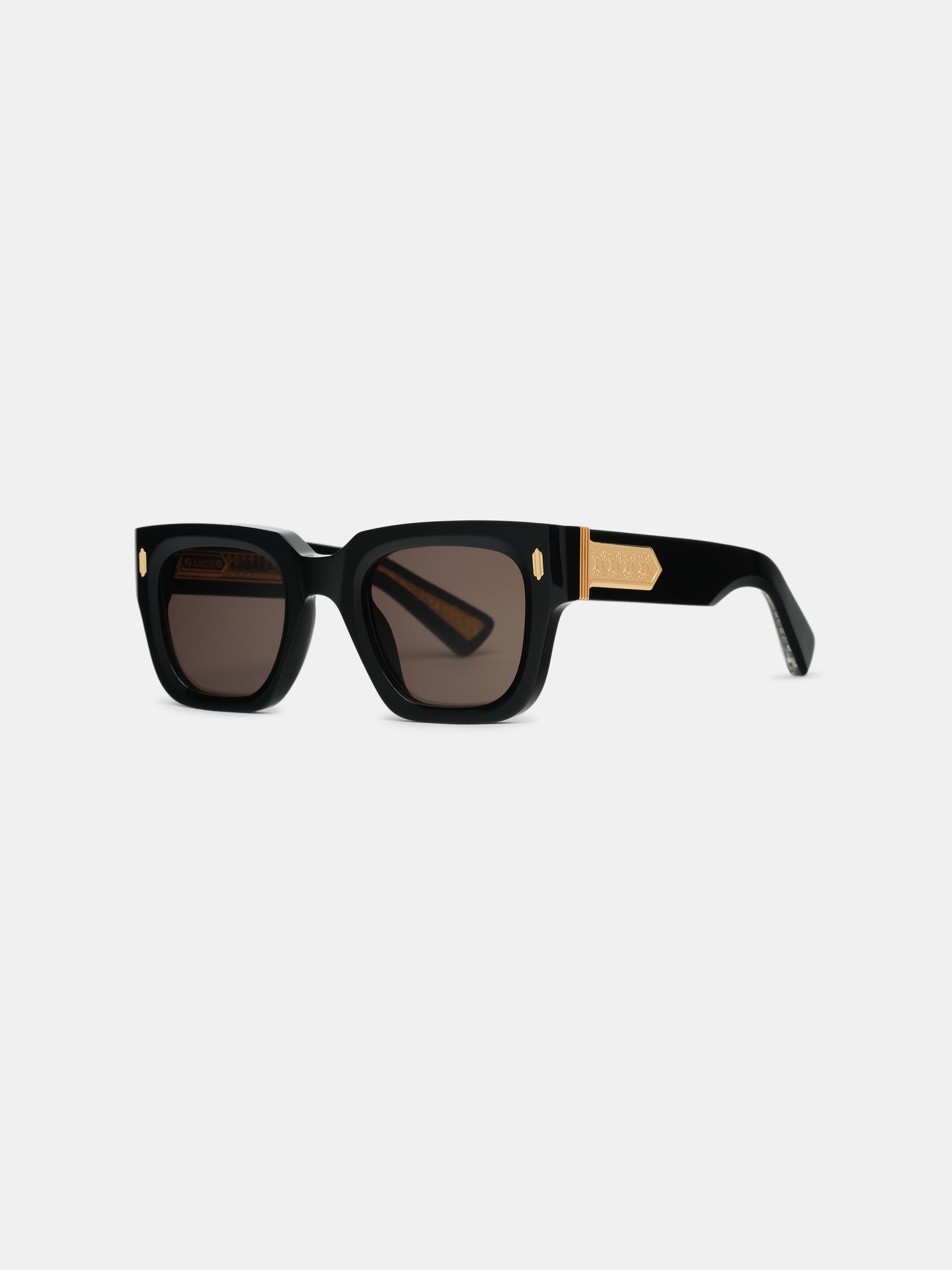 MULHOLLAND GAFAS DE SOL - Negro Dorado