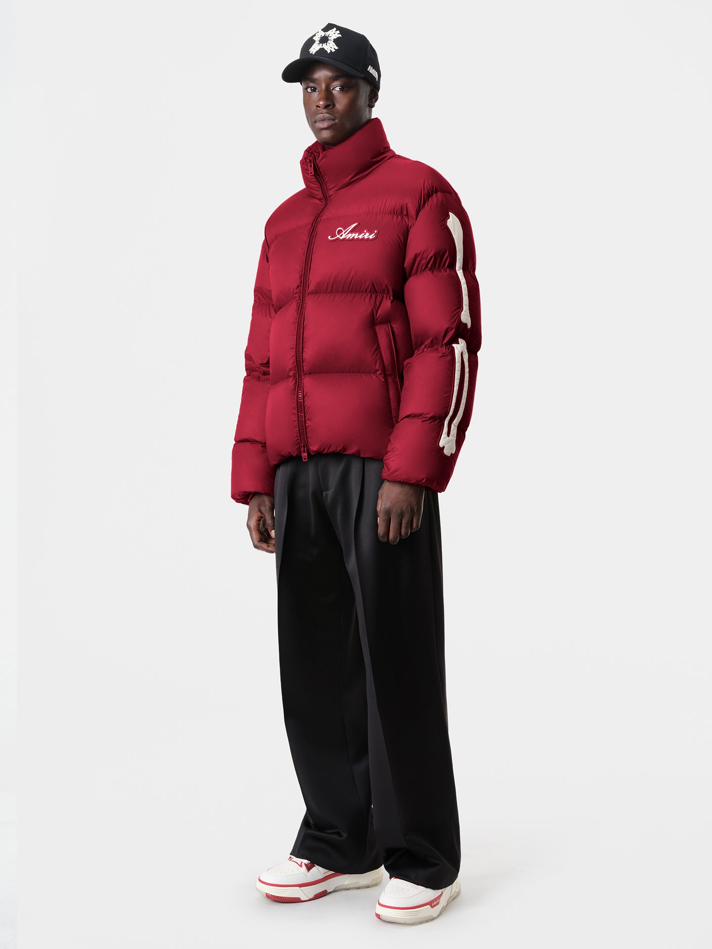 CHAQUETA BONES DOWN - Rojo Profundo