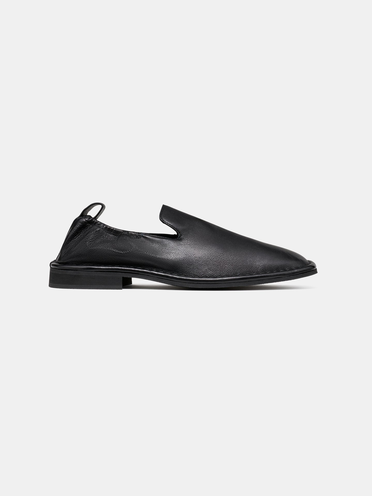 MOCASÍN SIN CORDONES - Negro