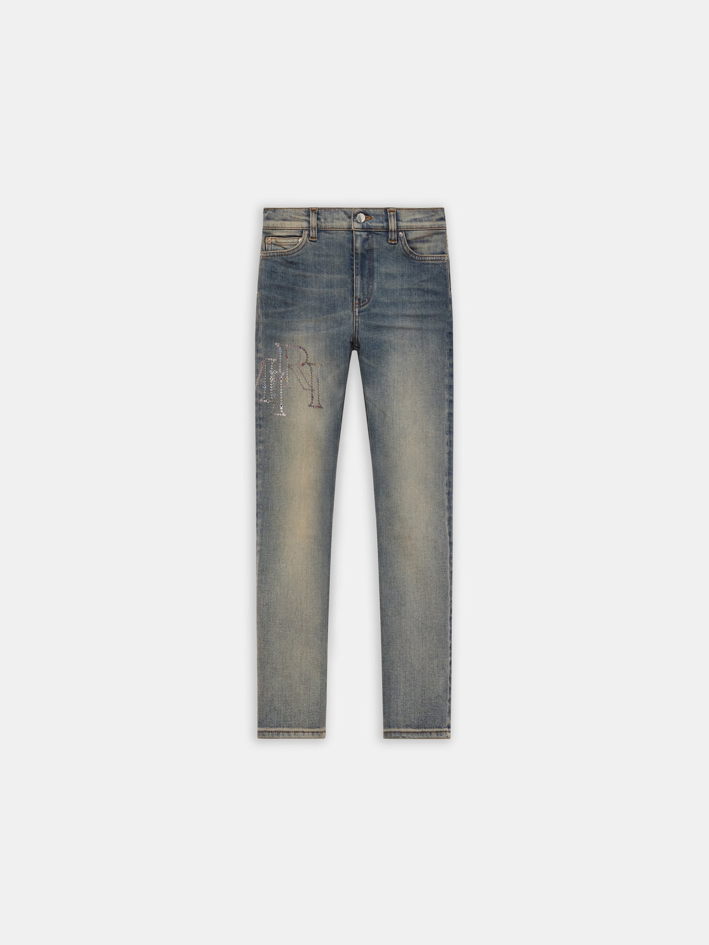 KIDS - JEAN DESFASADO PARA NIÑOS - Azul Antiguo