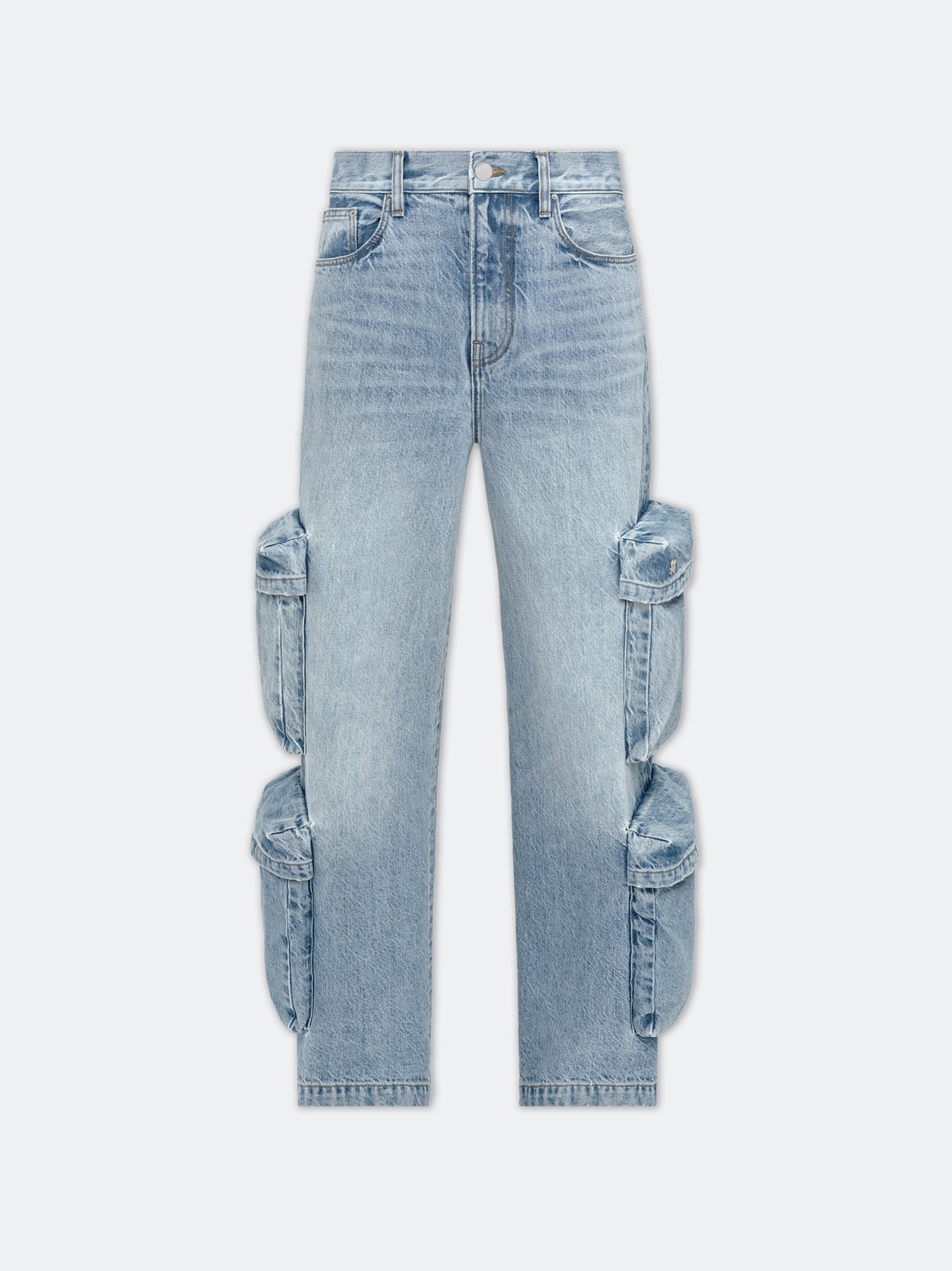 MUJER - PANTALÓN DE GABARDINA MUGRE PARA MUJER - INDIGO ANTIGUO