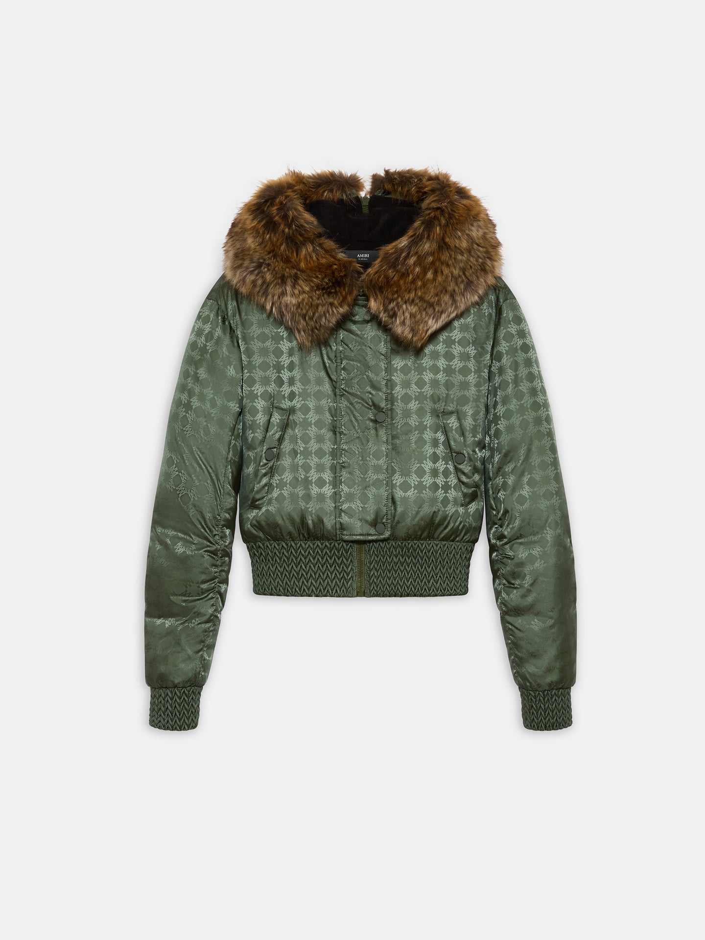 MUJER - CHAQUETA DE PLUMAS CON CAPUCHA MA QUAD PARA MUJER - Verde Oliva Oscuro