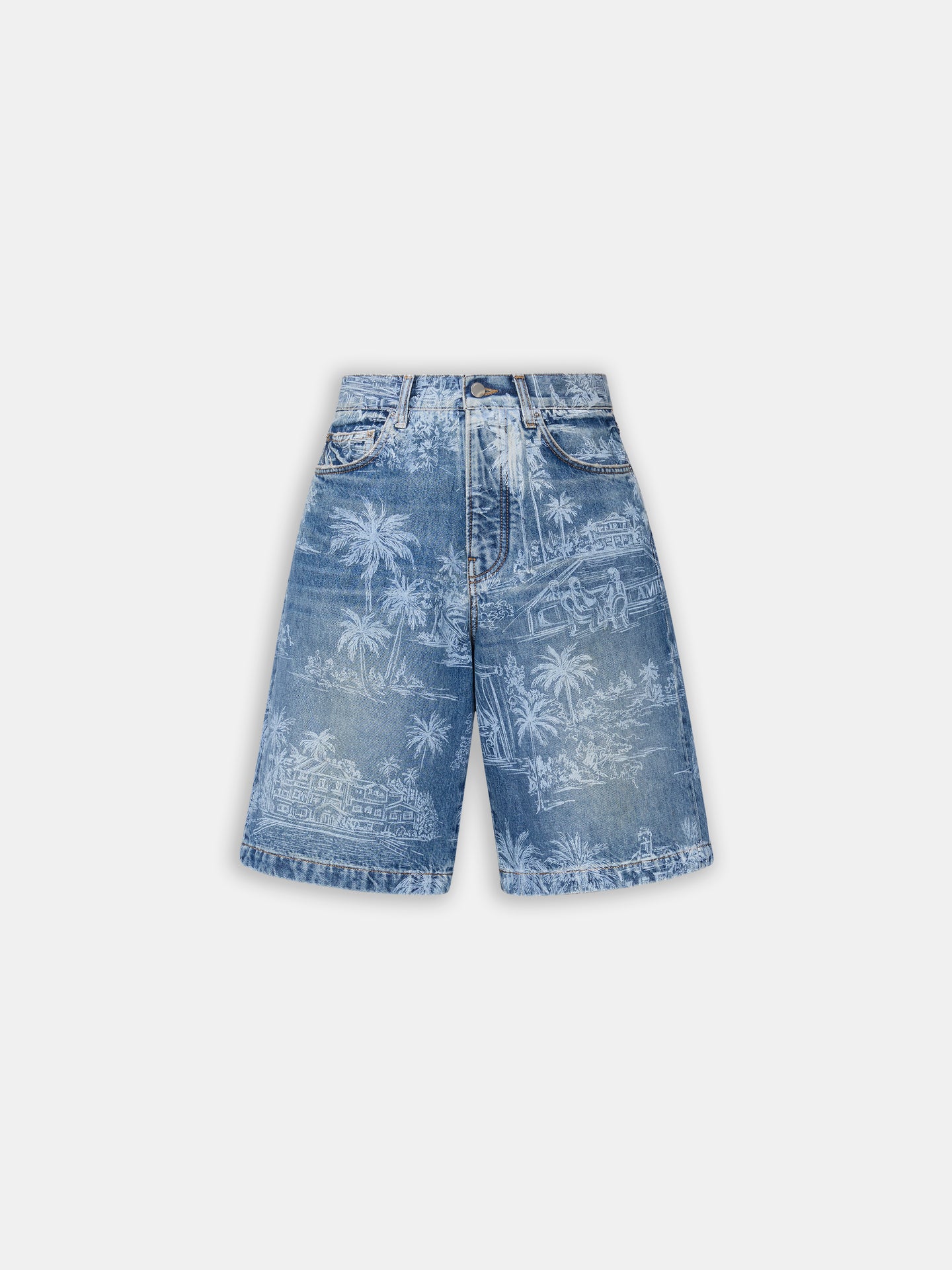 PANTALÓN CORTO DE DENIM CHATEAU PALMS - Harbor Indigo