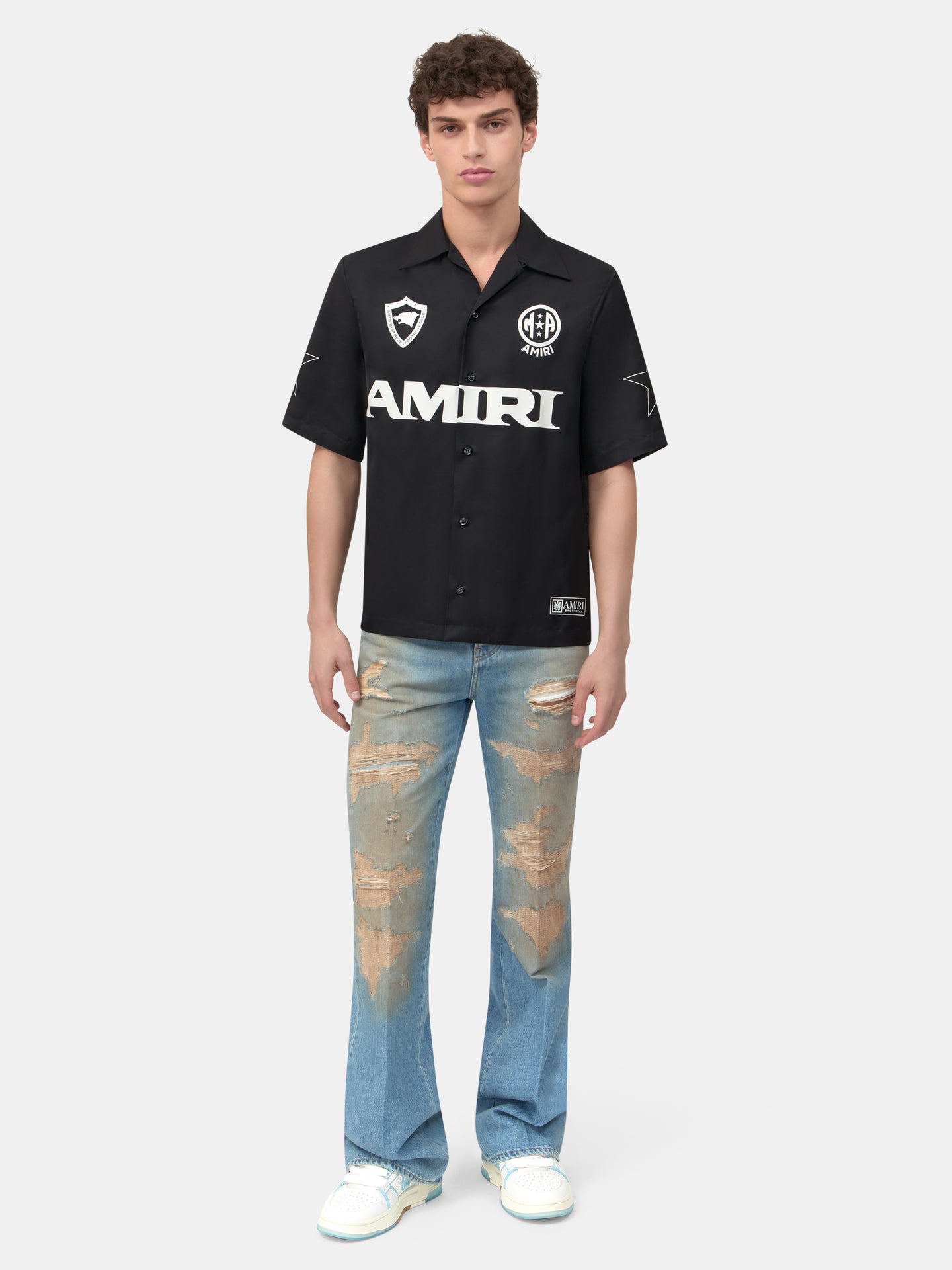 CAMISA DE CAMPO AMIRI SPORT - Negro