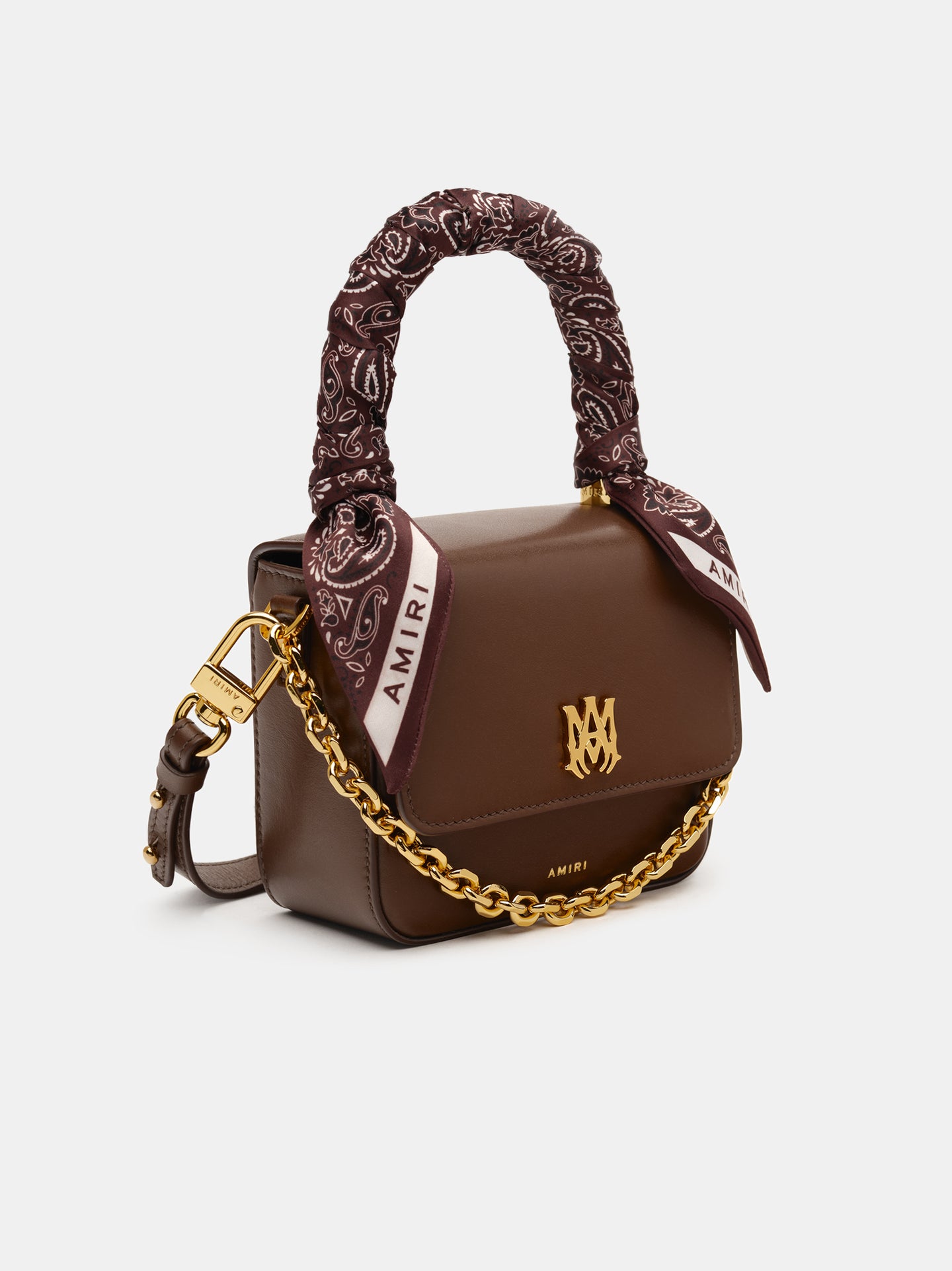 MUJER - BOLSO MICRO MA PARA MUJER CON MANOJO EN CADENA - Marrón