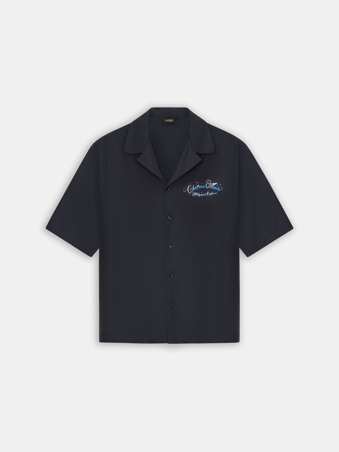 CAMISA CHATEAU SCRIPT CAMP - Negro