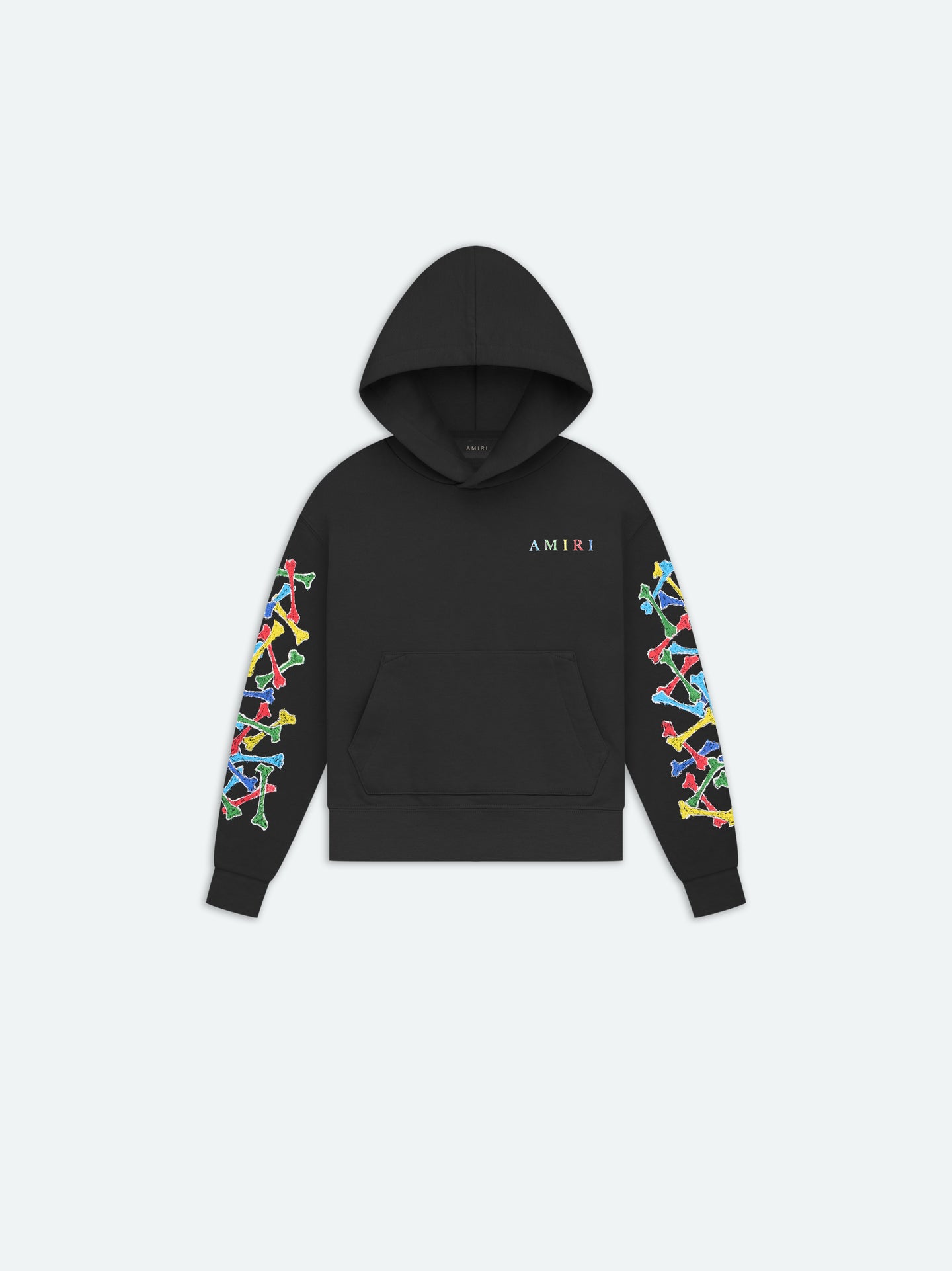 KIDS - Sudadera con capucha Amiri Bones Scribble - Negro