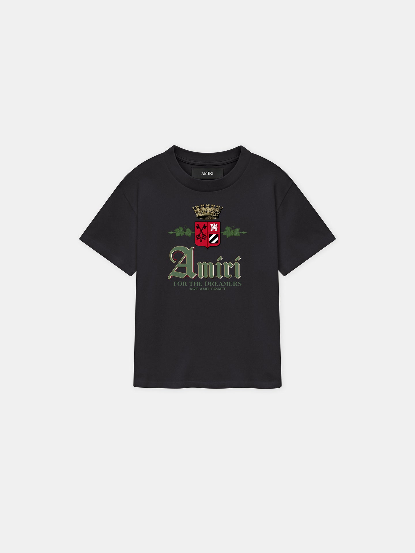 KIDS - CAMISETA CORONA CHÂTEAU PARA NIÑOS - Negro