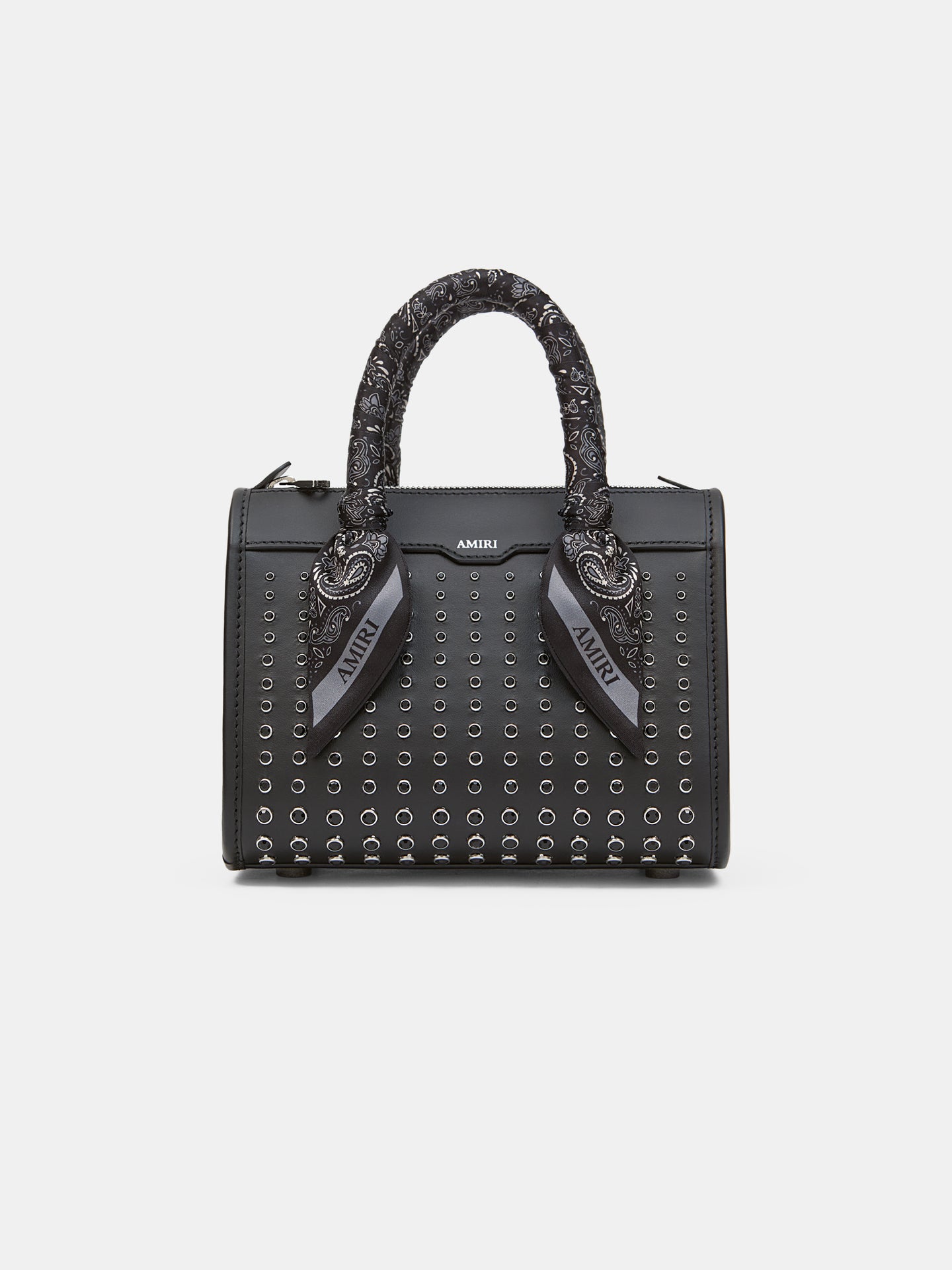 MUJER - BOLSA MICRO TRIÁNGULO CON PUNTOS - Negro